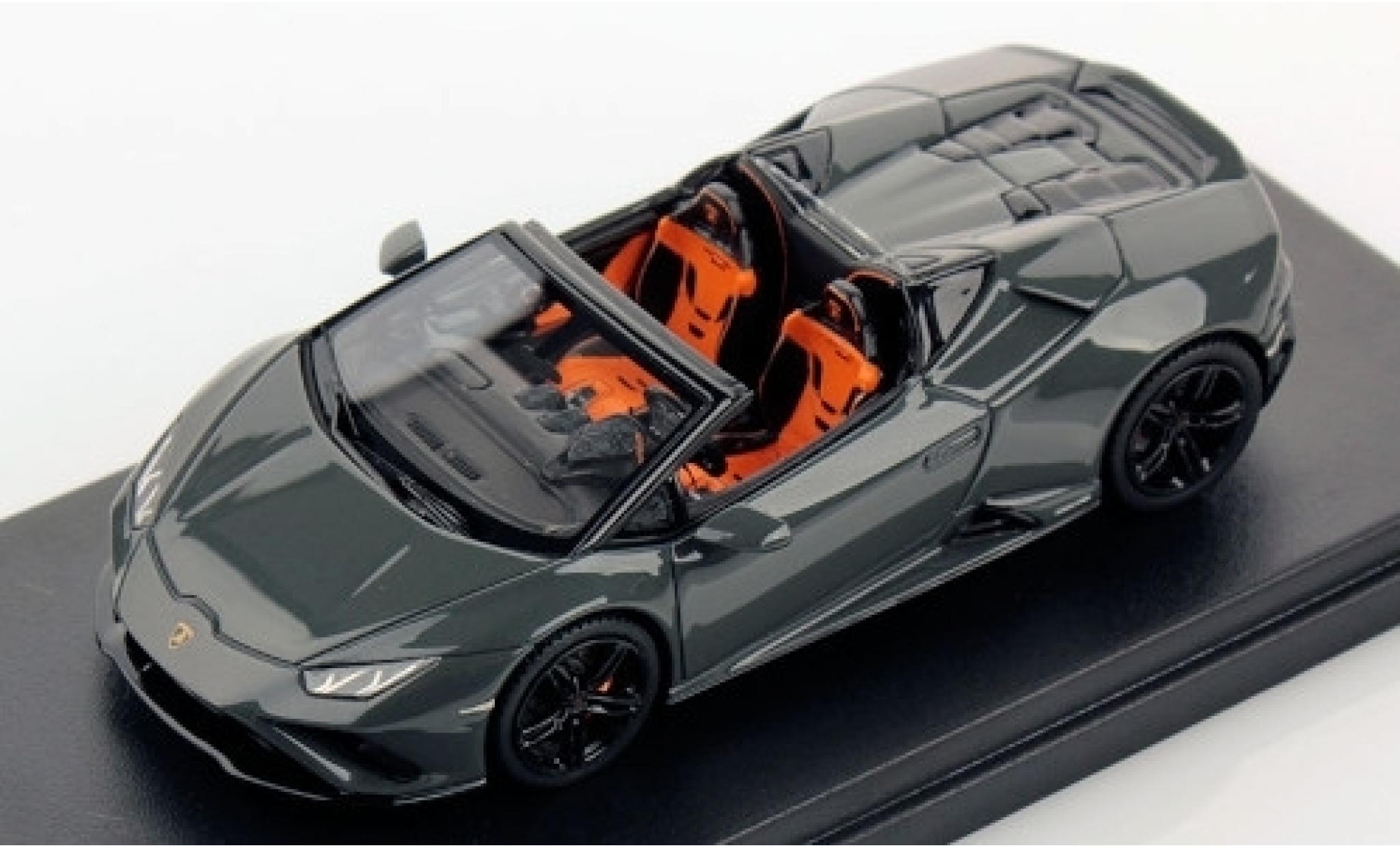 Lamborghini Huracan 1/43 Look Smart Evo RWD Spyder grigio 2019 modellino in miniatura
