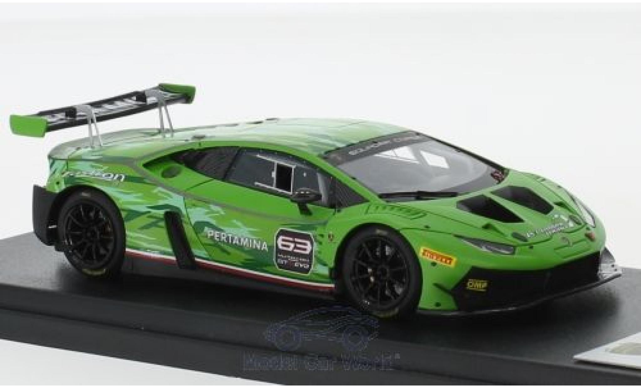 Lamborghini Huracan 1/43 Look Smart GT3 Evo matt-verde 2018 modellino in miniatura