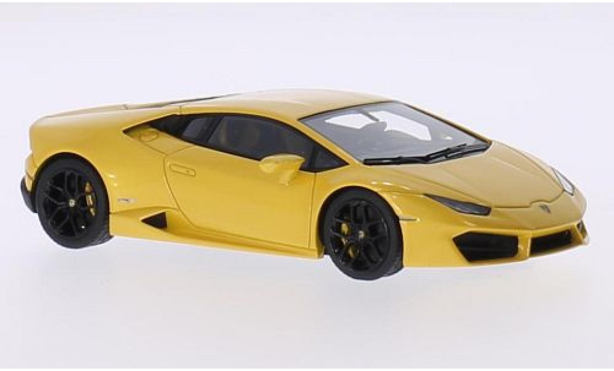 Lamborghini Huracan 1/43 Look Smart LP 580-2 metallico giallo 2015 modellino in miniatura