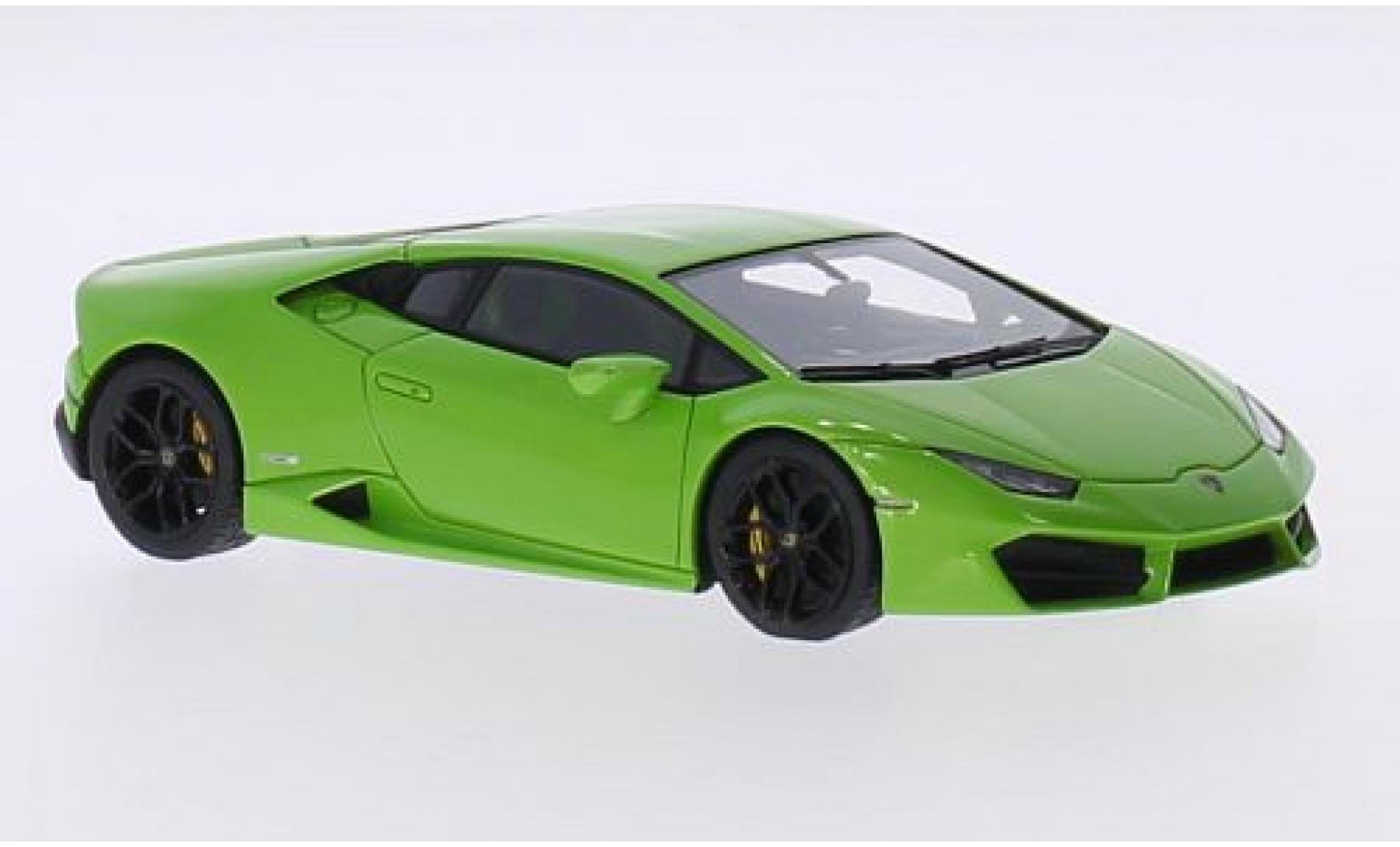 Lamborghini Huracan 1/43 Look Smart LP 580-2 metallico verde 2015 Los Angeles Motorshow modellino in miniatura
