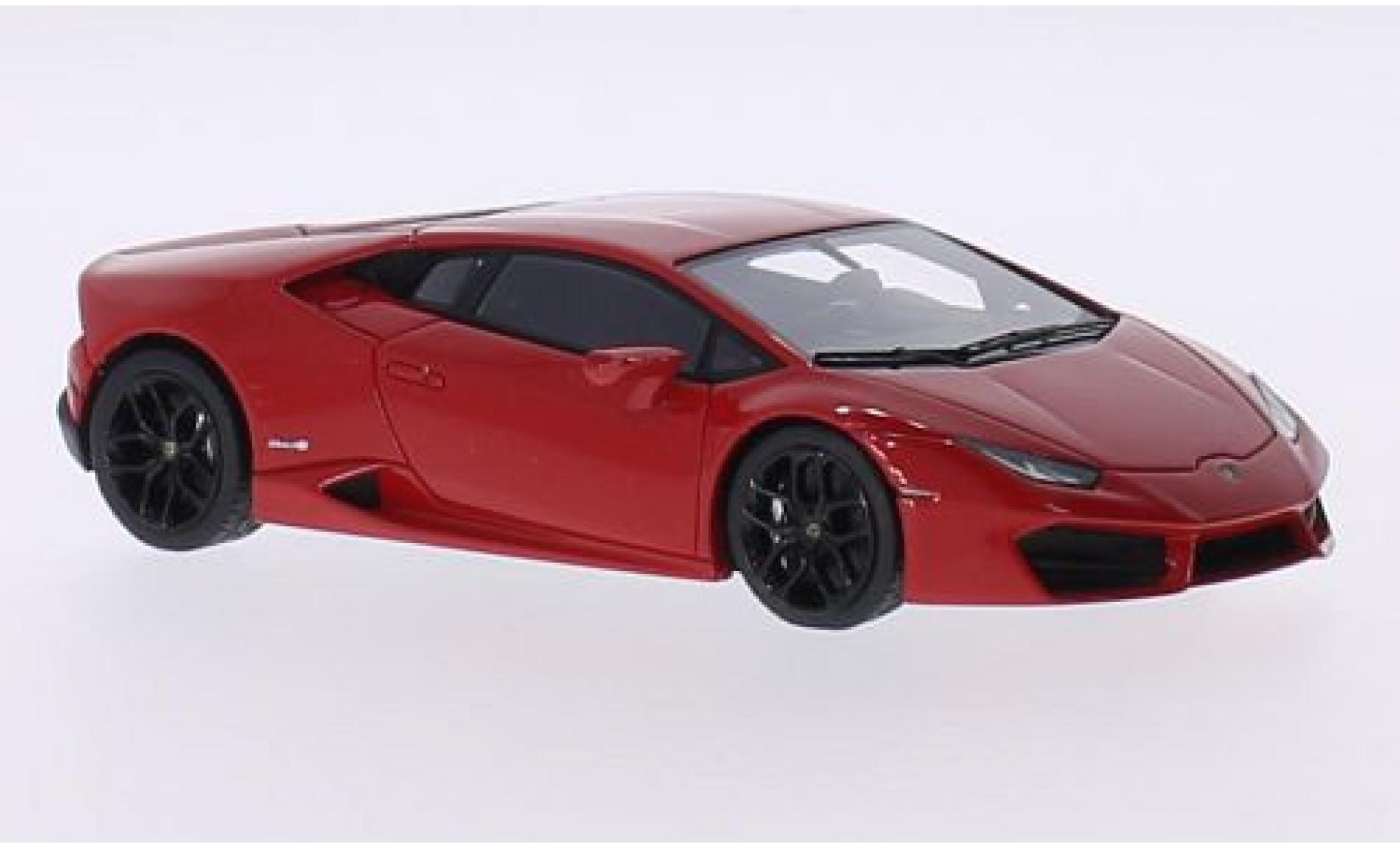 Lamborghini Huracan 1/43 Look Smart LP 580-2 rosso 2015 Los Angeles Motorshow modellino in miniatura