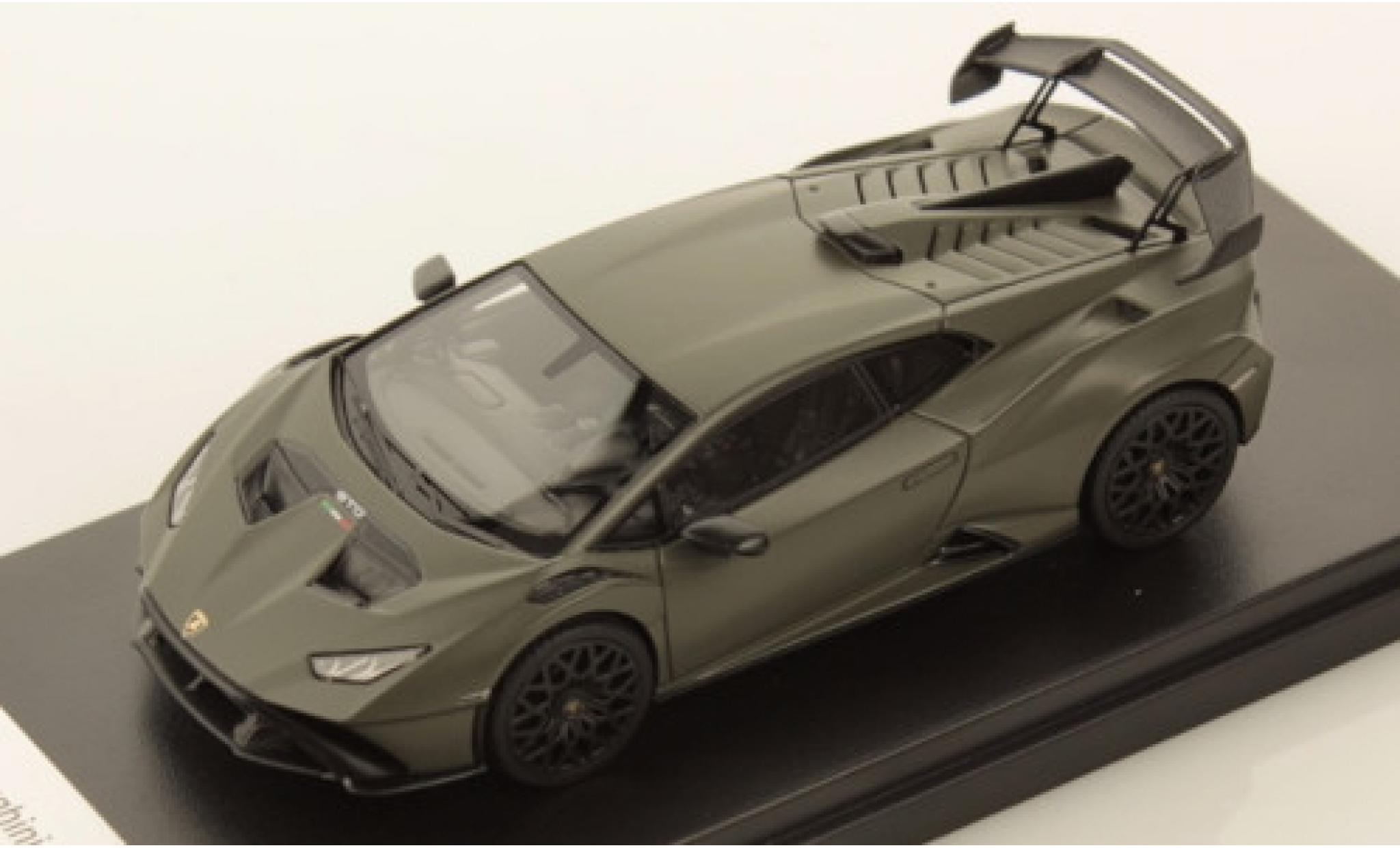 Lamborghini Huracan 1/43 Look Smart STO matt-oliv 2021 modellino in miniatura