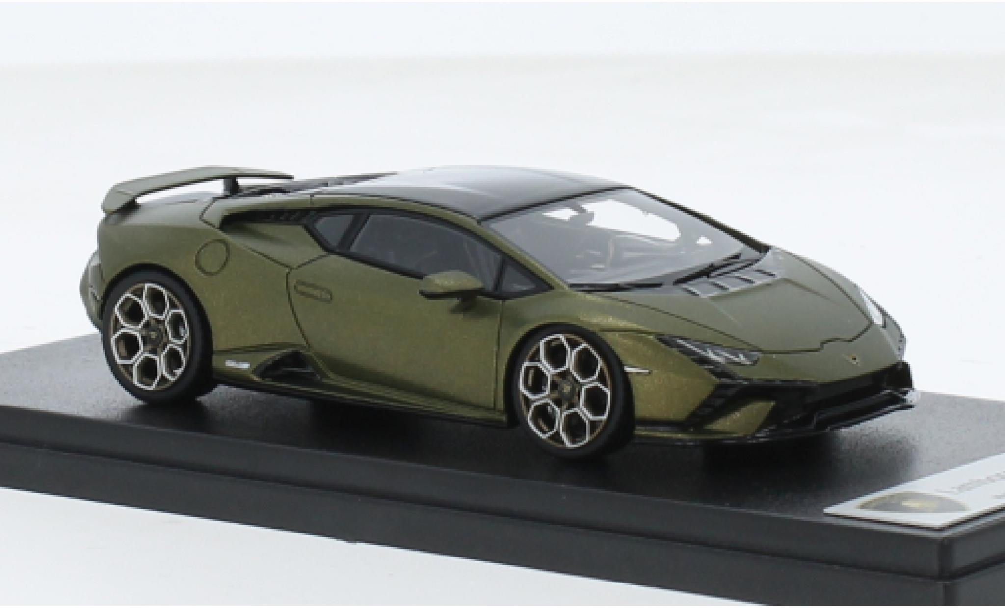 Lamborghini Huracan 1/43 Look Smart Technica metallise oliv 2022 1:43 modellino in miniatura