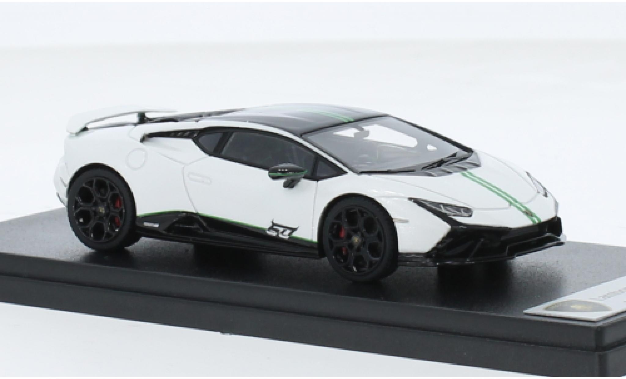 Lamborghini Huracan 1/43 Look Smart Technica metallise weiss 2022 1:43 modellino in miniatura