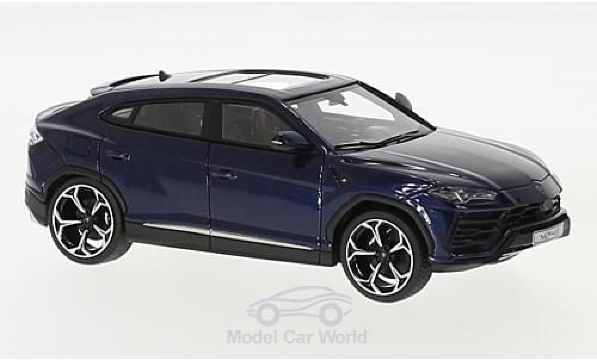 Lamborghini Urus 1/43 Look Smart blu modellino in miniatura
