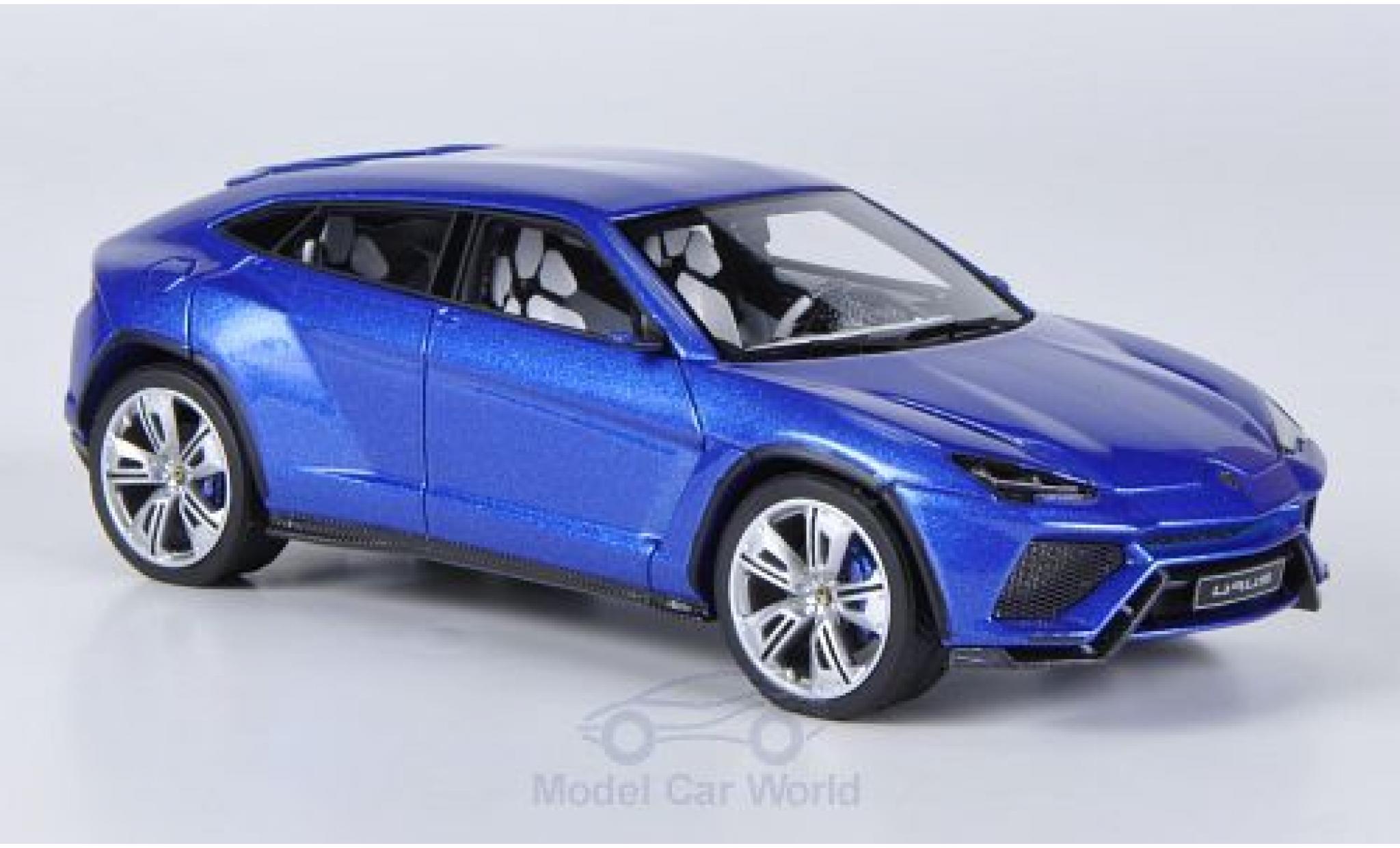Lamborghini Urus 1/43 Look Smart metallico blu 2012 modellino in miniatura