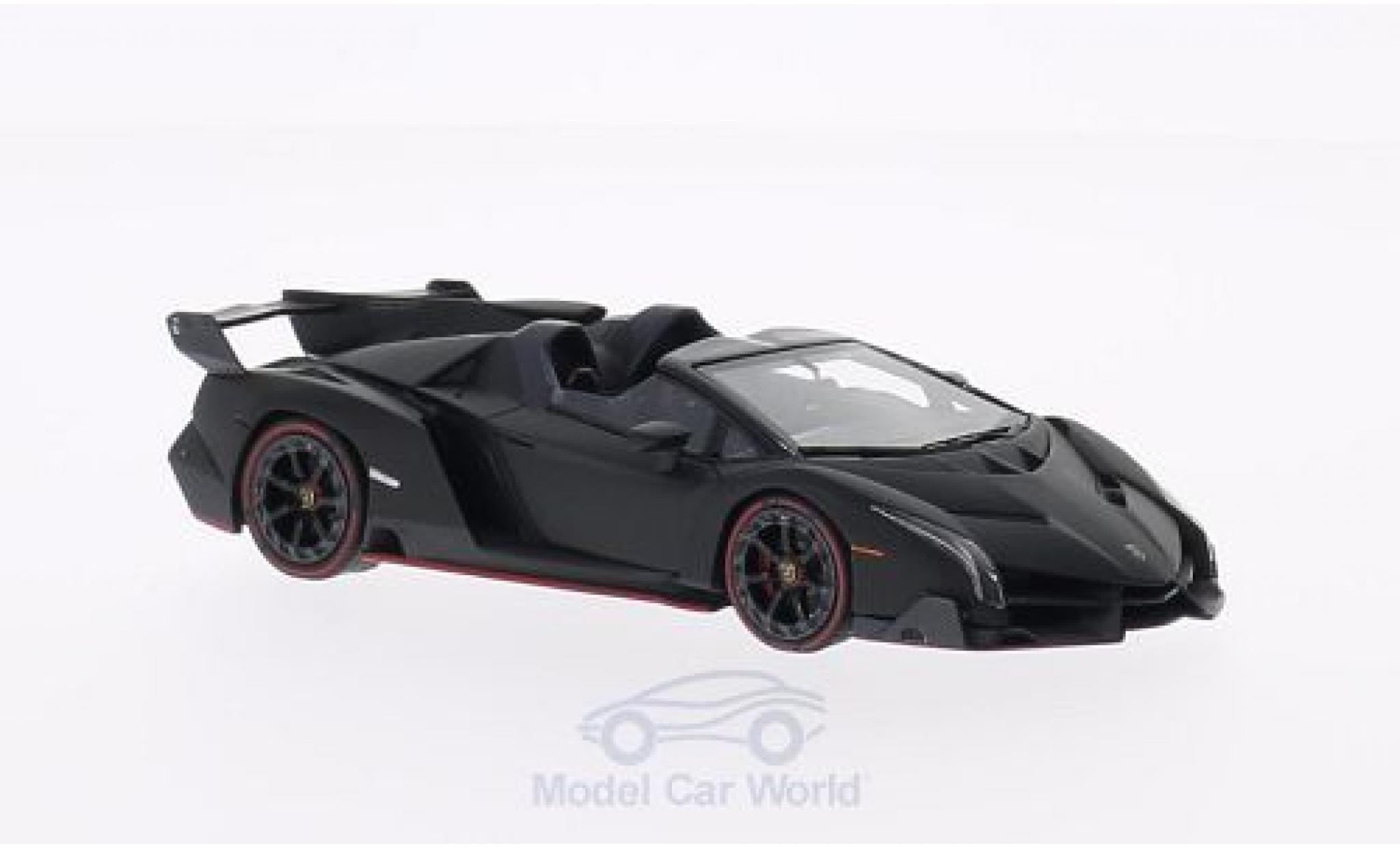 Lamborghini Veneno 1/43 Look Smart matt-nero modellino in miniatura