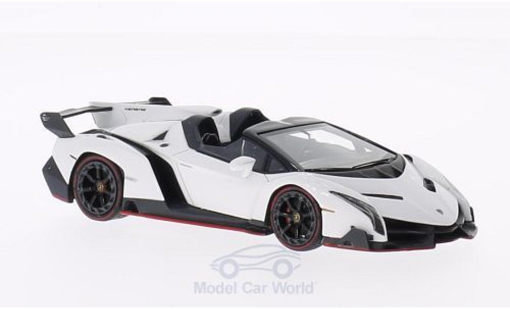 Lamborghini Veneno 1/43 Look Smart bianco modellino in miniatura