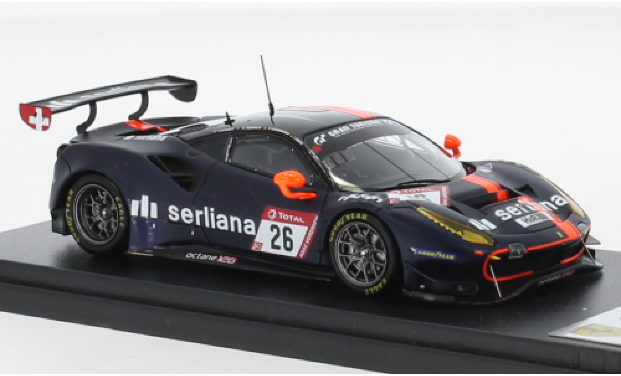 Ferrari 488 1/43 Look Smart GT3 EVO No.26 Octane 126 24h Nürburgring 2021 modellino in miniatura