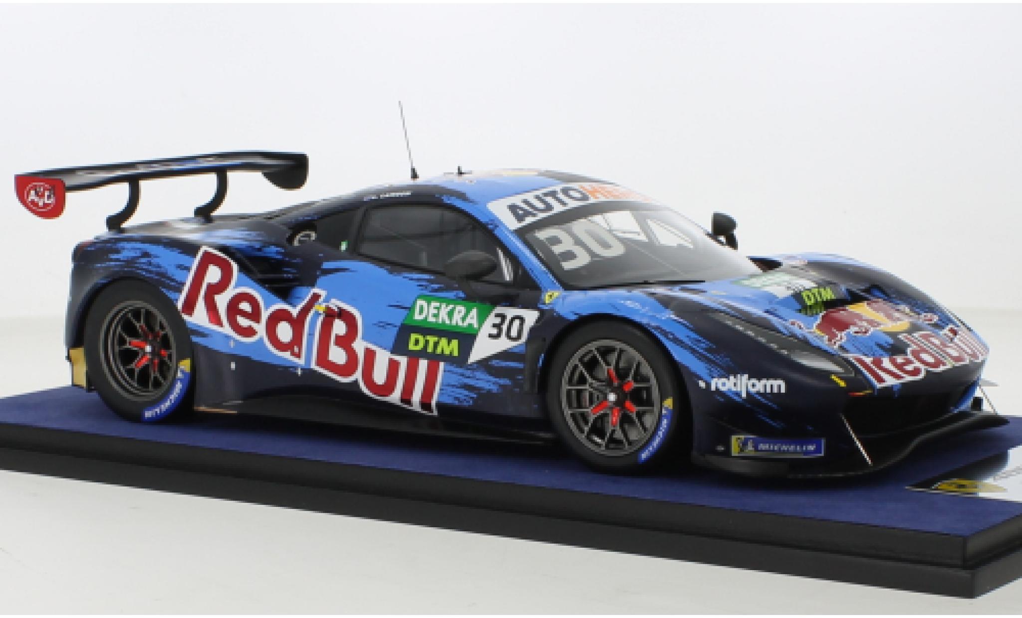 Ferrari 488 1/43 Look Smart GT3 EVO No.30 Red Bull AF Corse Red Bull DTM 2021 modellino in miniatura