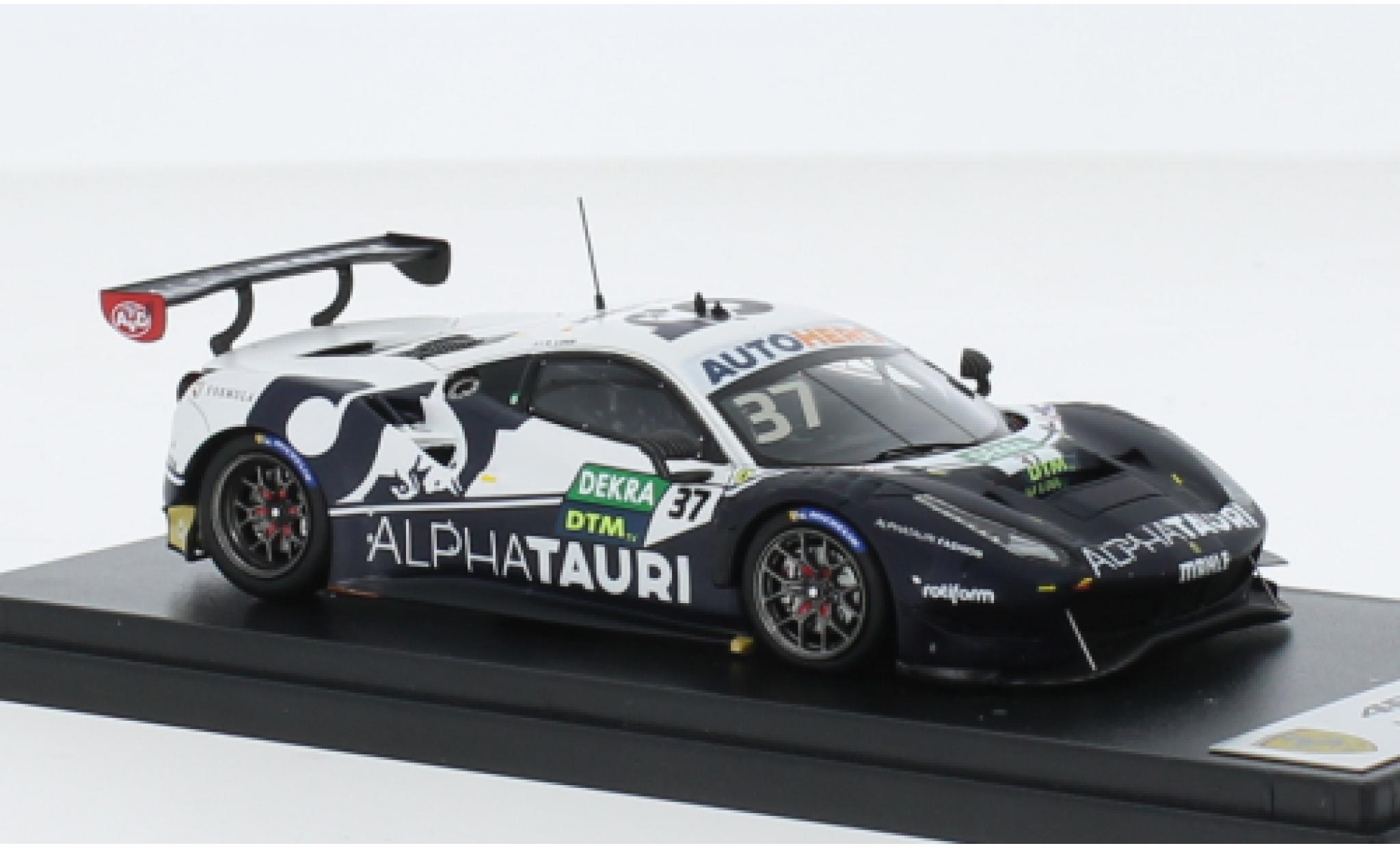 Ferrari 488 1/43 Look Smart GT3 EVO No.37 Red Bull Alphatauri AF Corse Alpha Tauri DTM Portimao 2022 modellino in miniatura