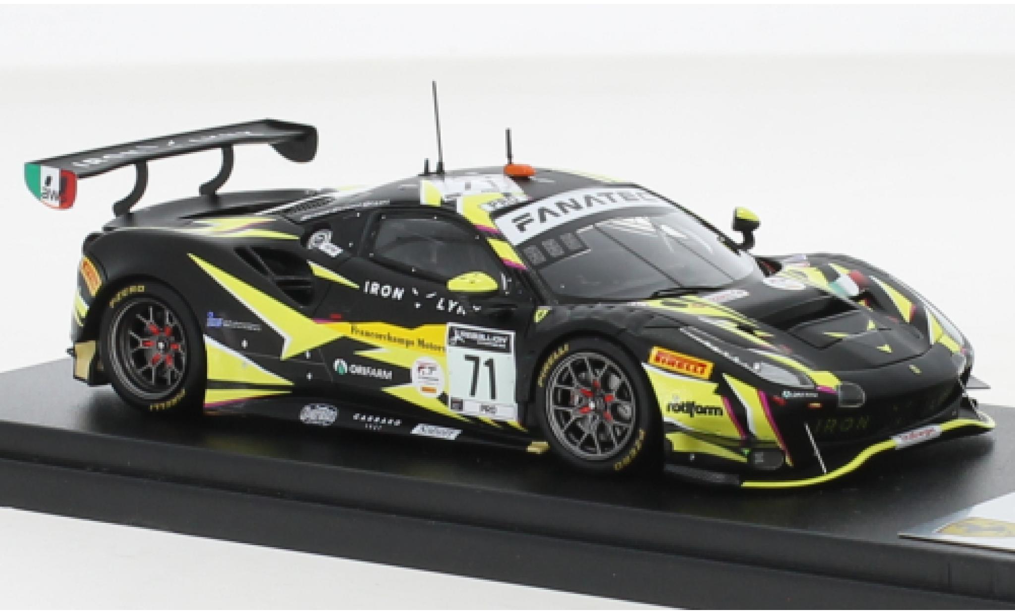Ferrari 488 1/43 Look Smart GT3 No.71 Iron Lynx 24h Spa 2021 modellino in miniatura