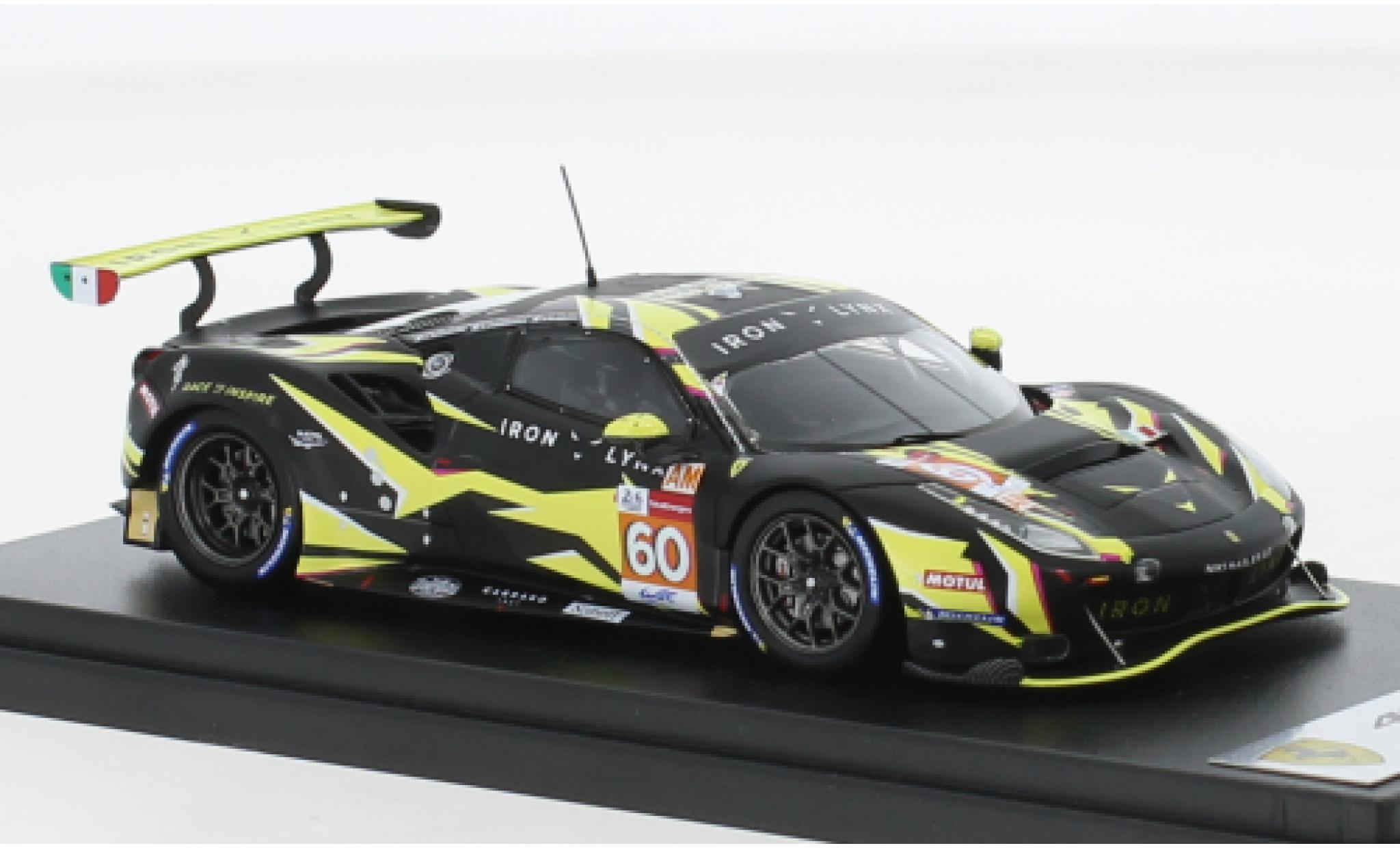 Ferrari 488 1/43 Look Smart GTE EVO No.60 Iron Lynx 24h Le Mans 2021 modellino in miniatura