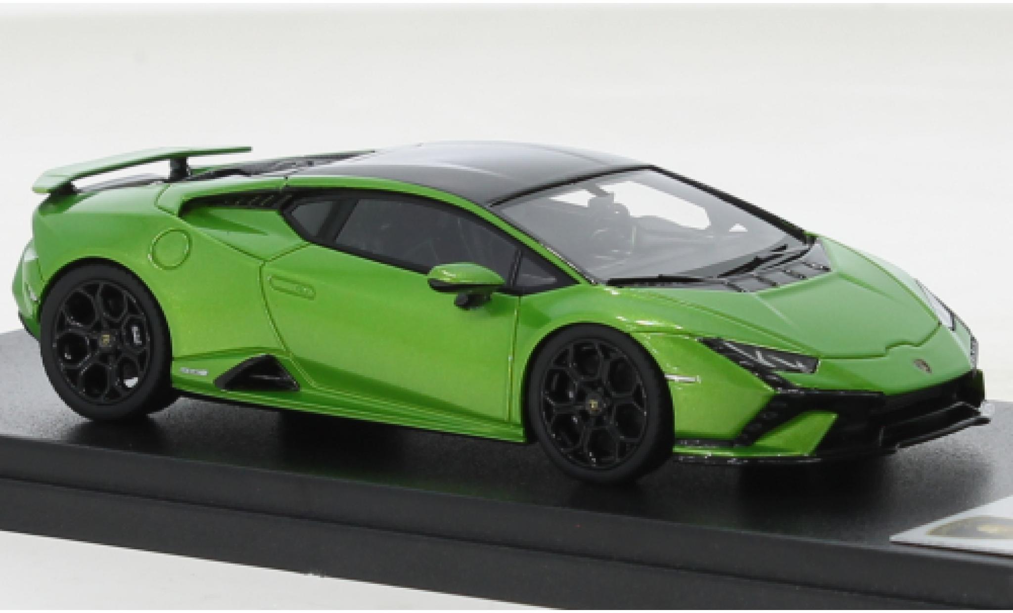 Lamborghini Huracan 1/43 Look Smart Technica metallise verde 2022 modellino in miniatura