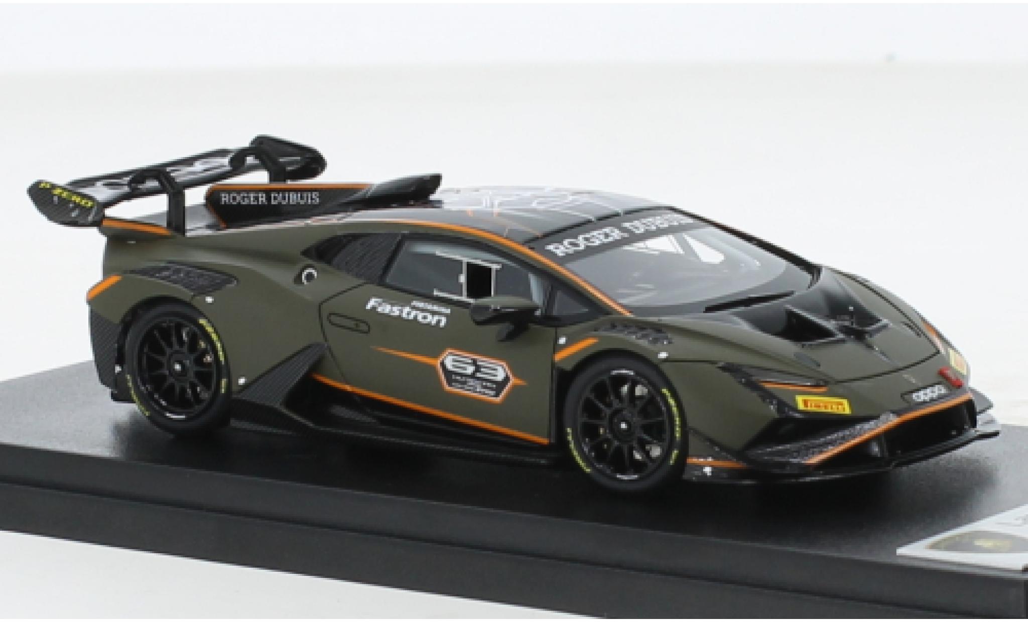 Lamborghini Huracan 1/43 Look Smart Trofeo EVO2 matt-oliv modellino in miniatura