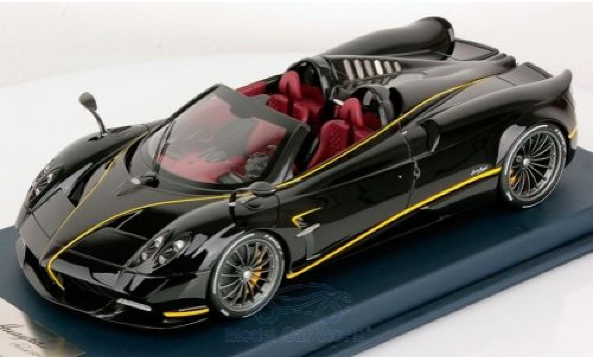 Pagani Huayra 1/18 Look Smart Roadster nero 2017 Gyrfalcon modellino in miniatura