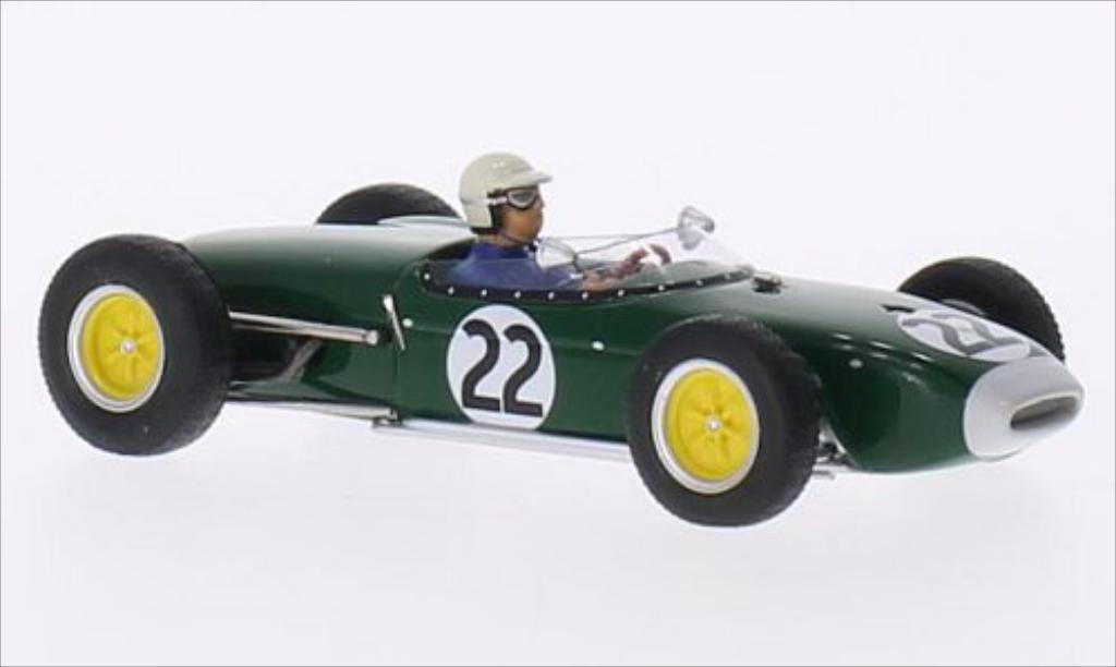 Lotus 18 1/43 Spark No.22 GP Frankreich 1960 modellino in miniatura