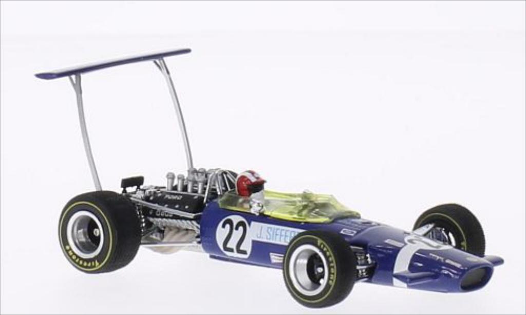 Lotus 49B 1/43 Quartzo No.22 Formel 1 GP Grossbritannien 1968 modellino in miniatura
