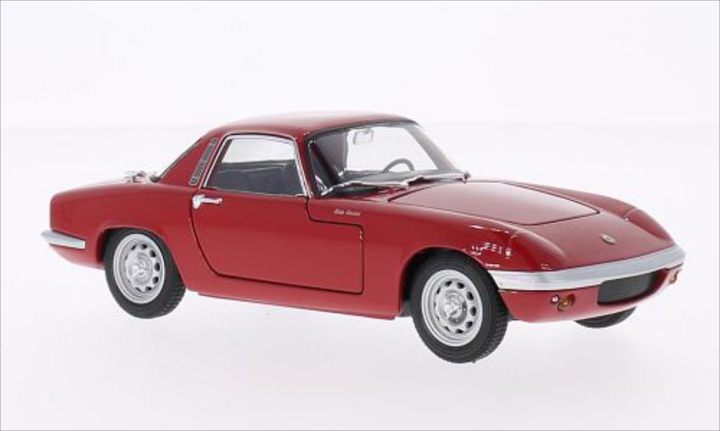 Lotus Elan 1/24 Welly rosso 1965 modellino in miniatura