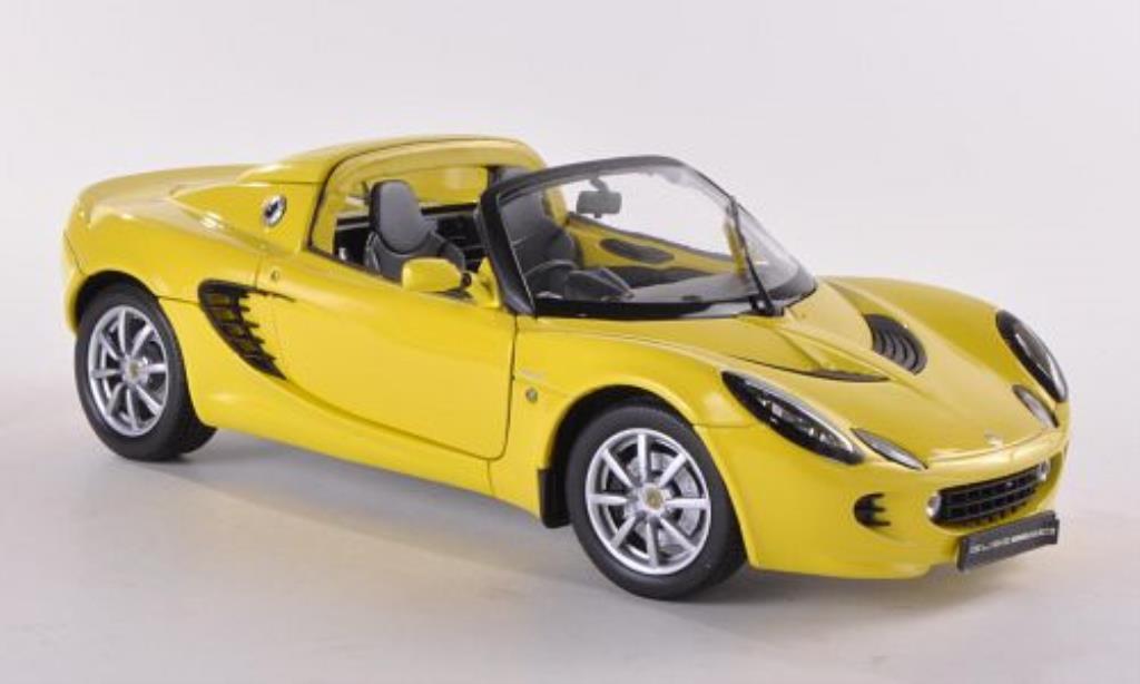 Lotus Elise 111S 1/18 Welly 111S giallo 2003 modellino in miniatura