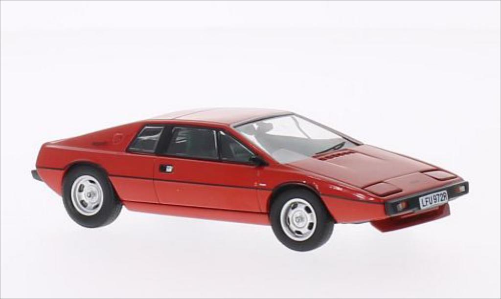 Lotus Esprit 1/43 Corgi S1 Chassis 0100G The First Production rosso rosso RHD modellino in miniatura