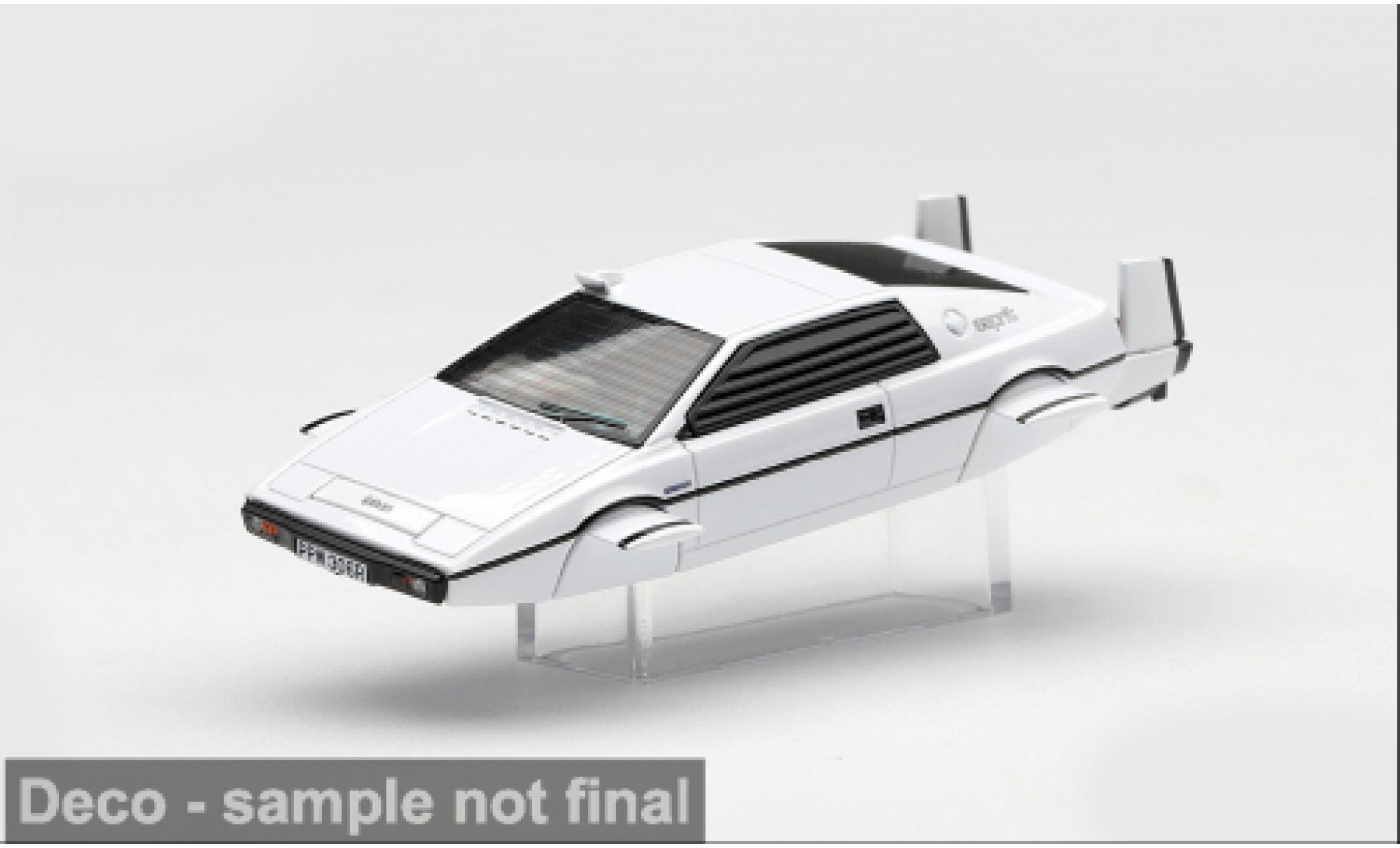Lotus Esprit 1/64 Mini GT S1 weiss 1977 James Bond 007 &ndash; The Spy Who Loved me 1:64 modellini auto
