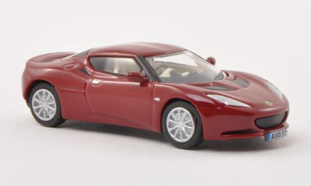 Lotus Evora S 1/76 Oxford S rosso modellino in miniatura