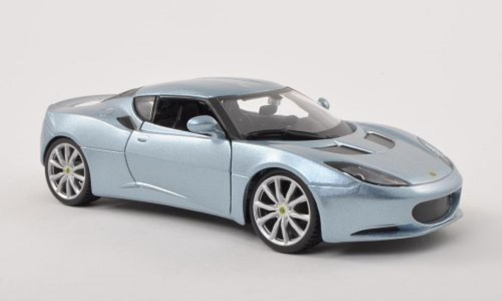 Lotus Evora S 1/24 Burago S IPS grigio-blu modellino in miniatura