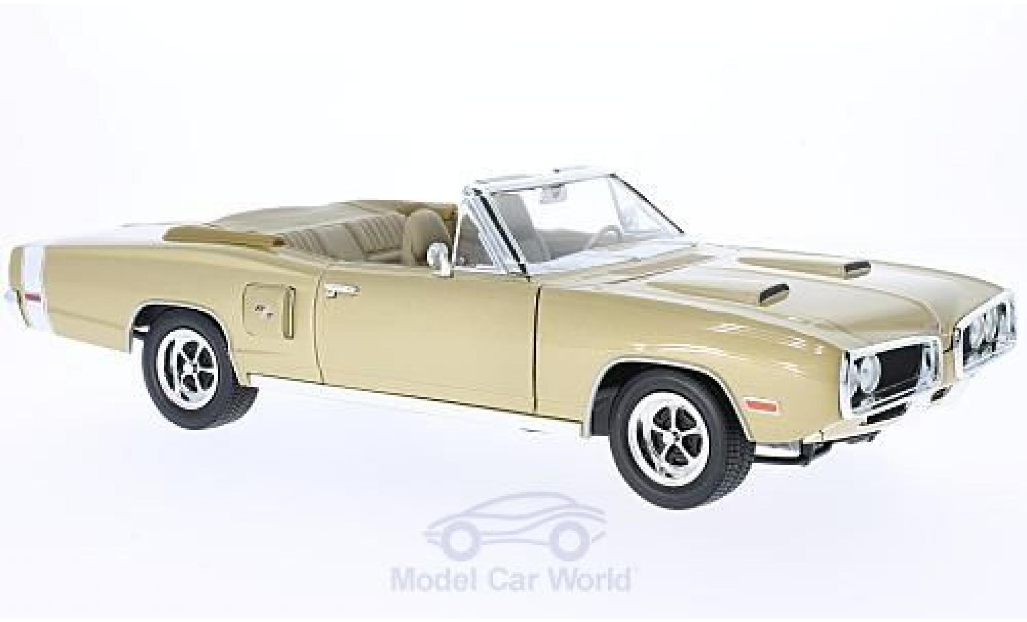 Dodge Coronet 1970 1/18 Lucky Die Cast R/T gold 1970 modellino in miniatura