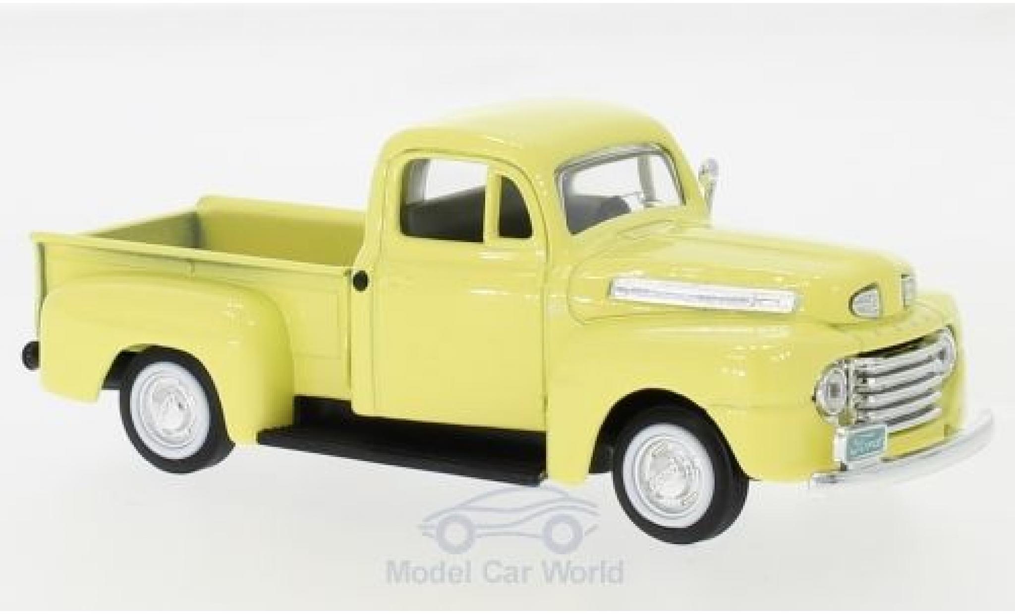 Ford F-1 1/43 Lucky Die Cast Pick Up giallo 1948 modellino in miniatura