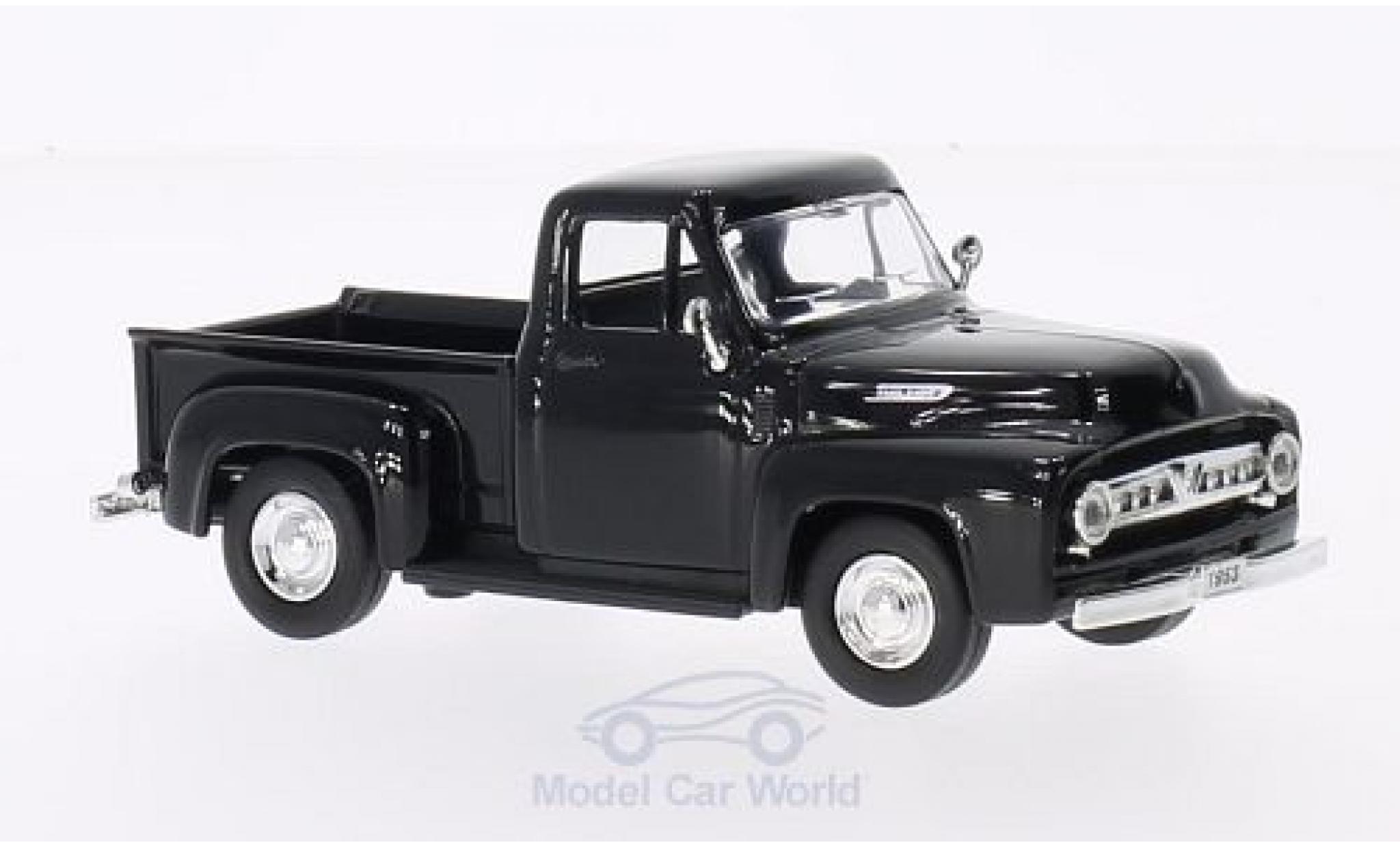 Ford F-1 1/43 Lucky Die Cast 00 Pick Up nero 1953 ohne Vitrine modellino in miniatura