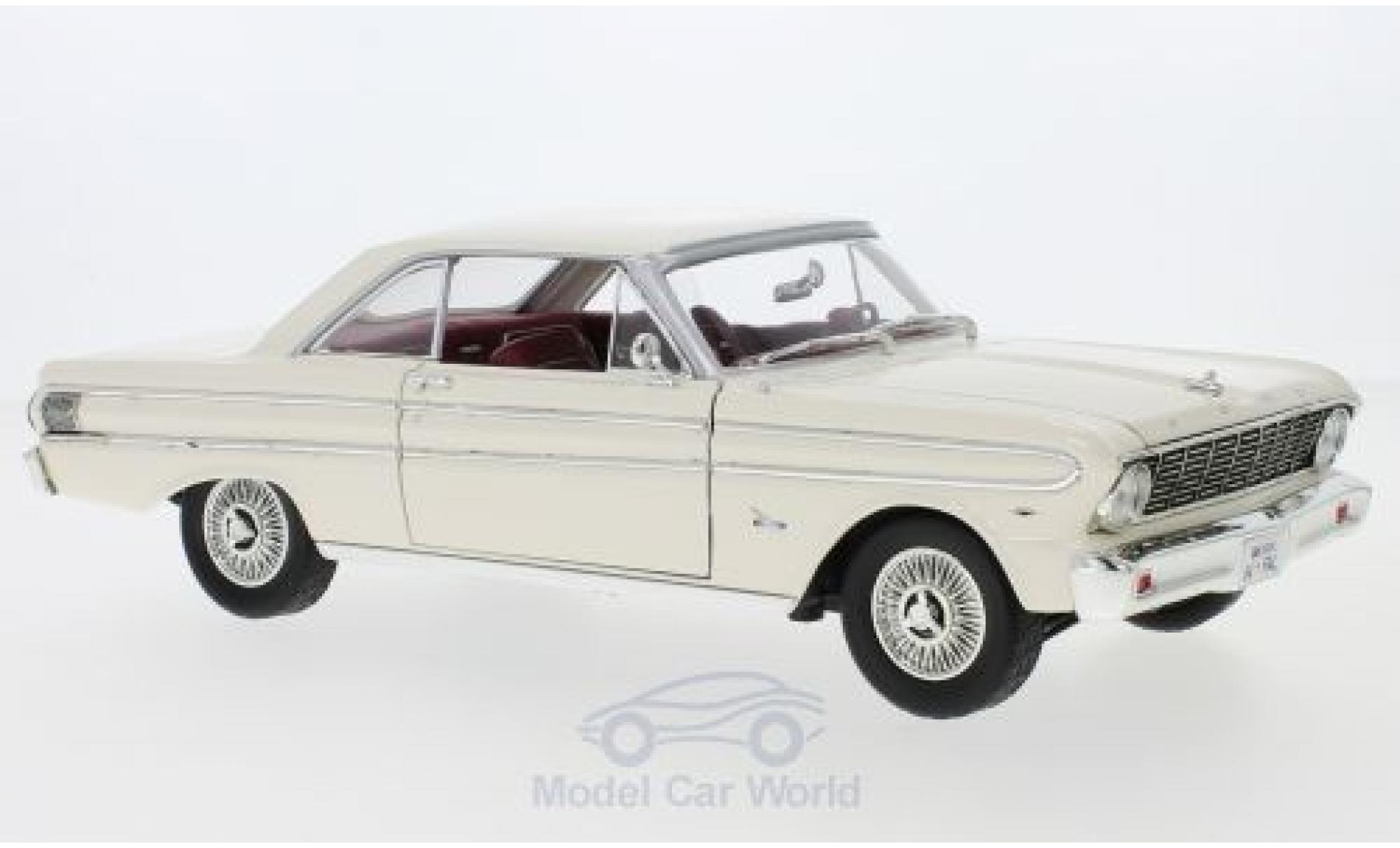 Ford Falcon 1/18 Lucky Die Cast beige 1964 modellino in miniatura