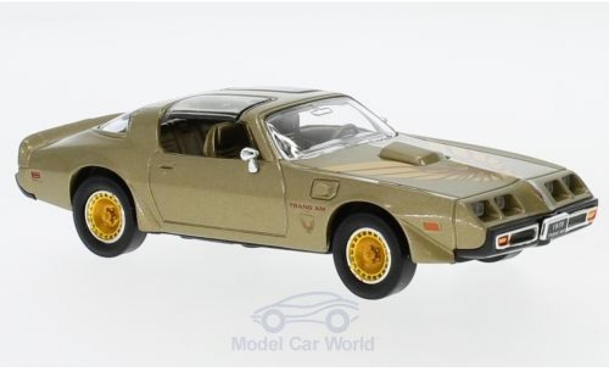 Pontiac Firebird 1979 1/43 Lucky Die Cast Trans Am gold/Dekor 1979 modellino in miniatura