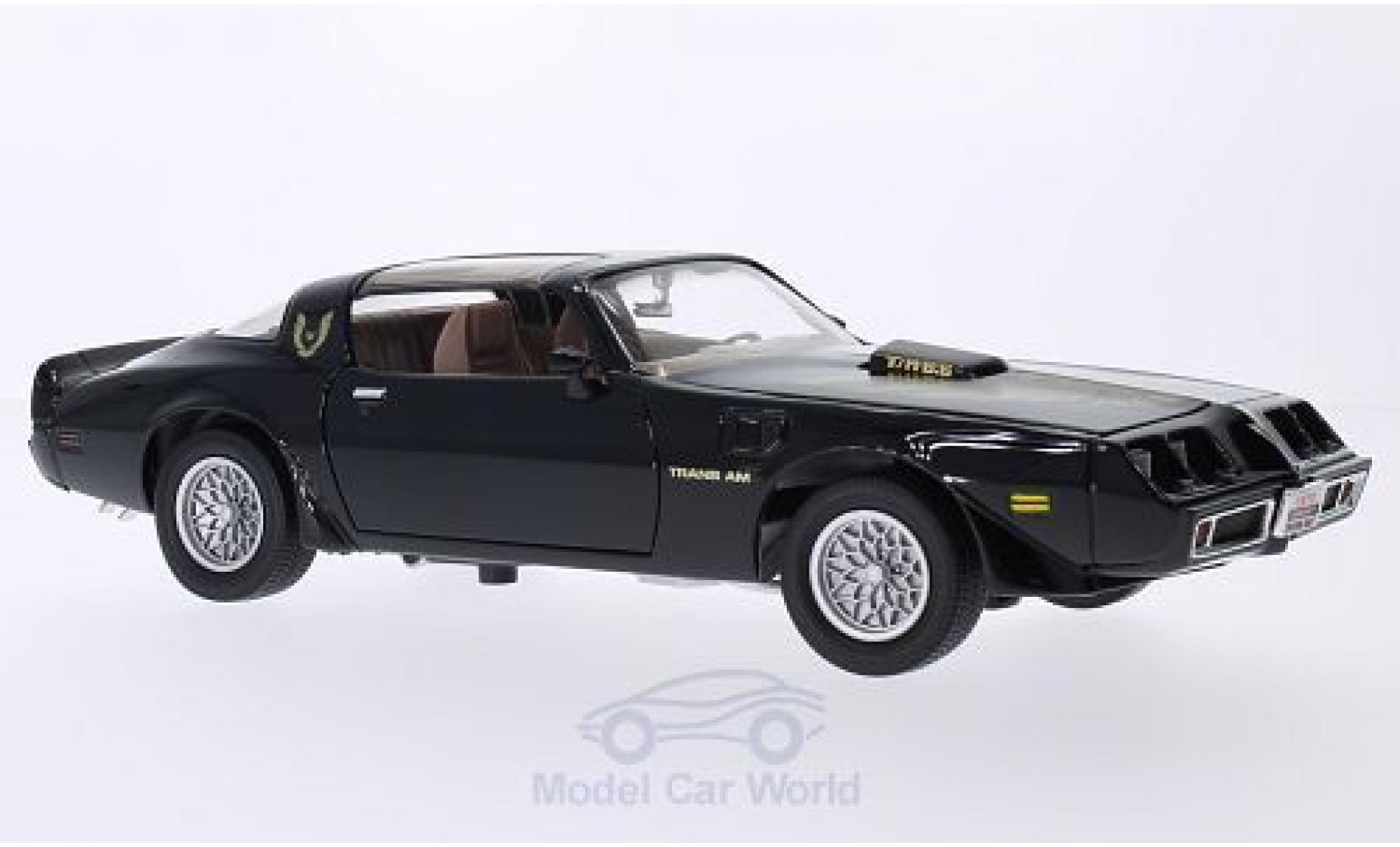 Pontiac Firebird 1979 1/18 Lucky Die Cast Trans Am nero/Dekor 1979 modellino in miniatura