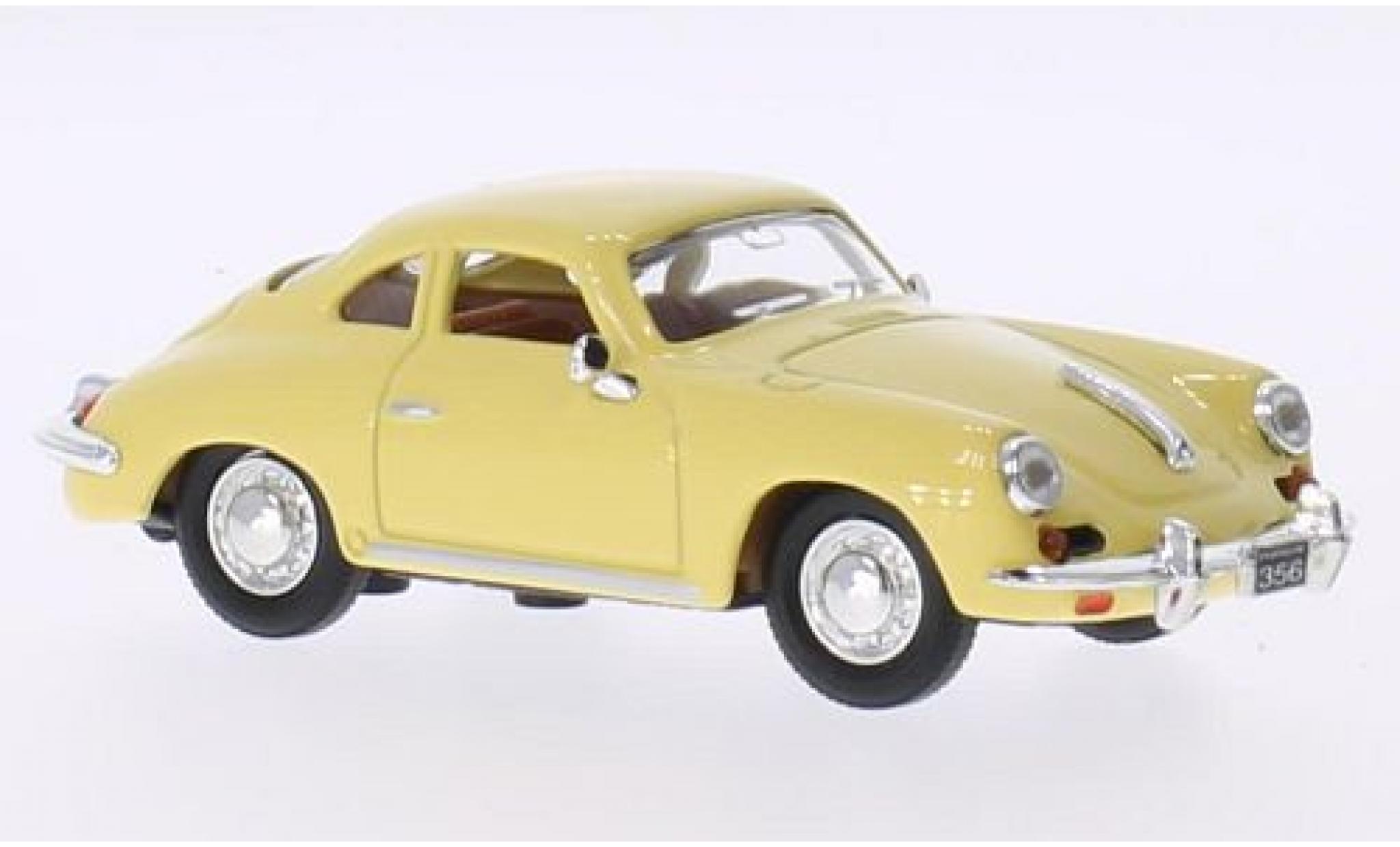 Porsche 356 1/43 Lucky Die Cast B/C beige 1956 modellino in miniatura