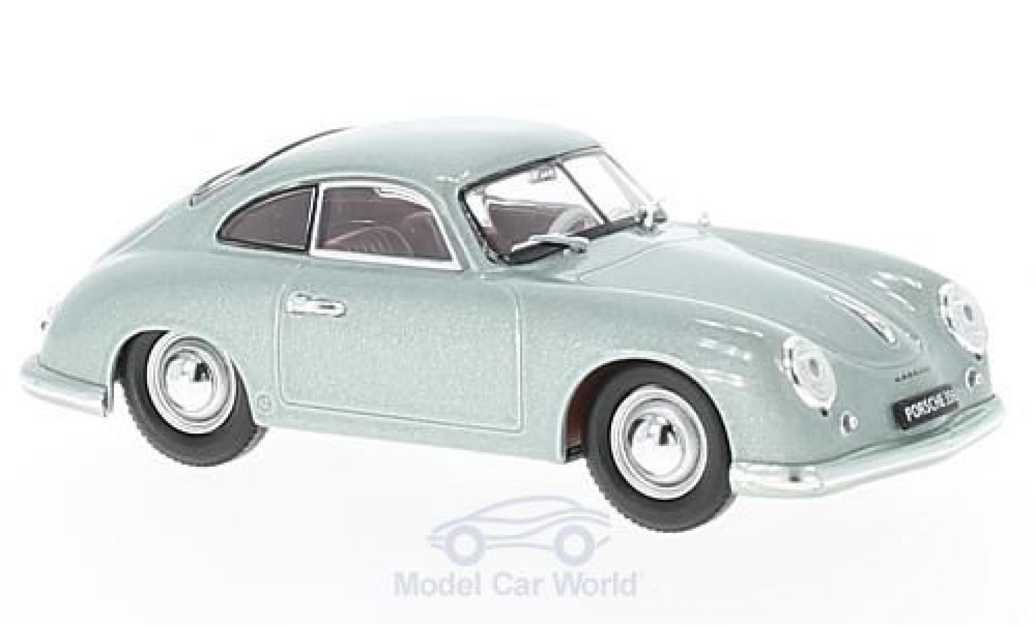 Porsche 356 A 1/43 Lucky Die Cast metallico grigio 1951 modellino in miniatura