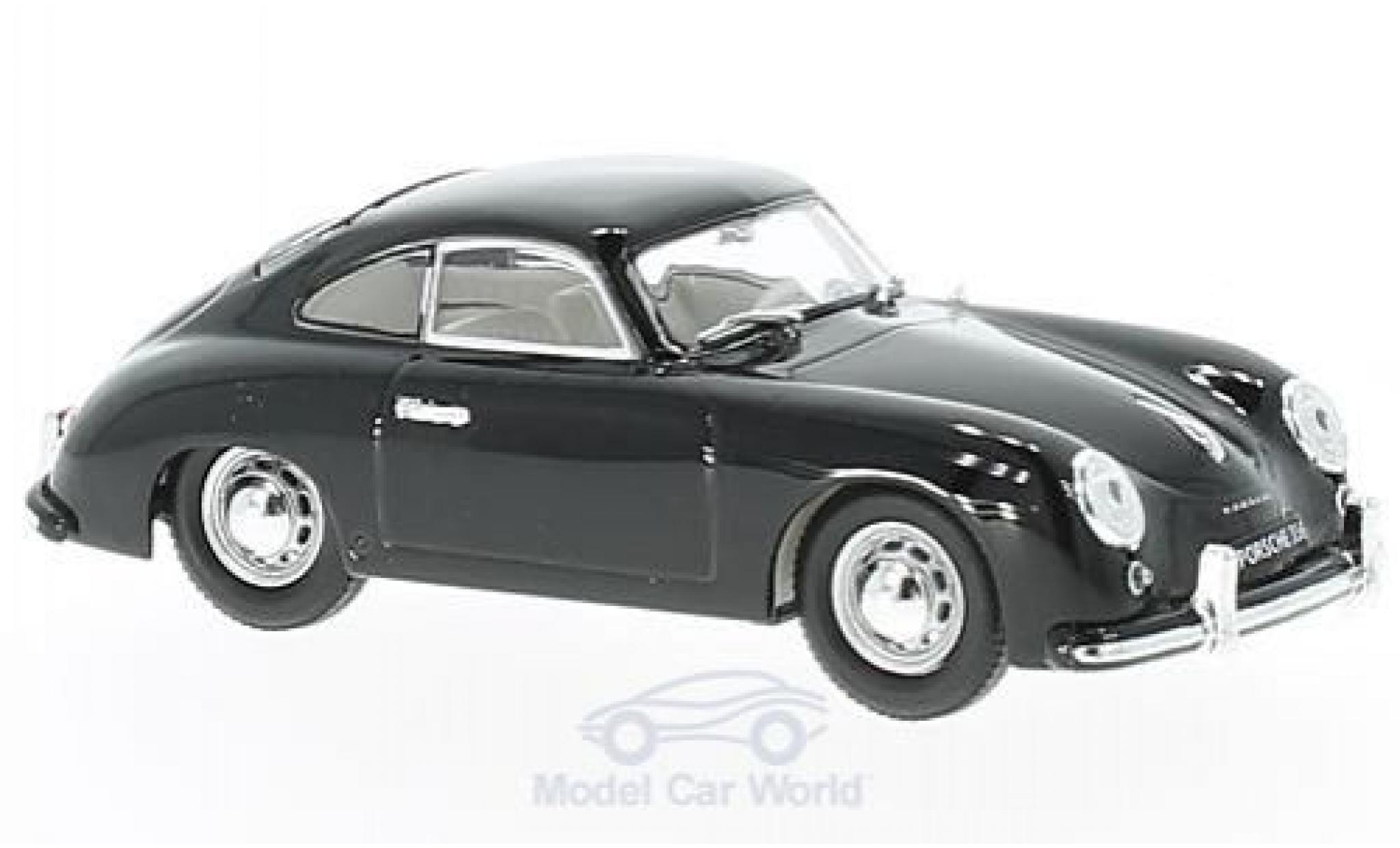 Porsche 356 1/43 Lucky Die Cast nero 1952 modellino in miniatura