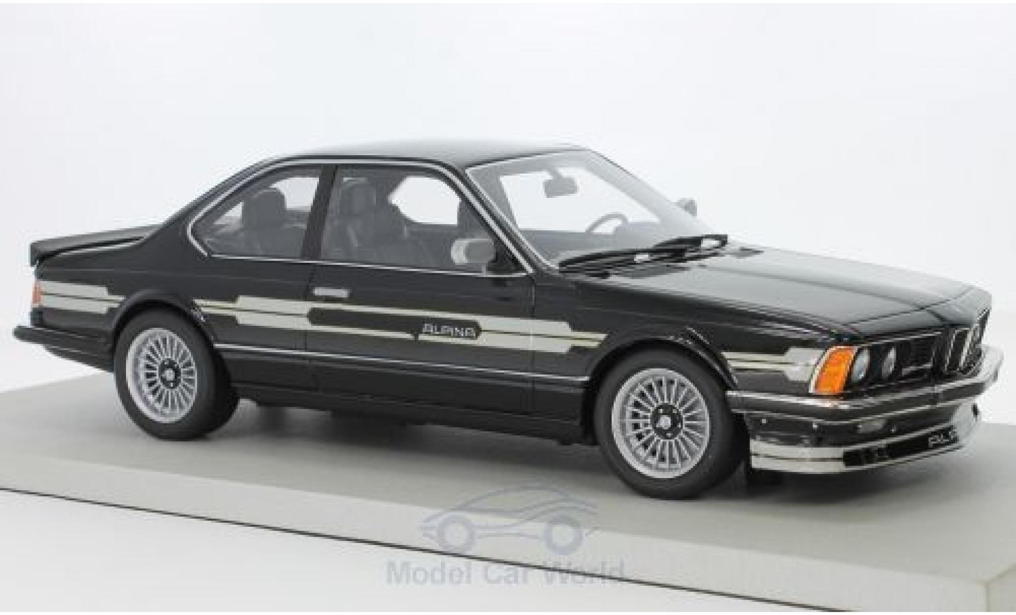 Bmw Alpina 1/18 Lucky Step Models B7 Turbo Coupe nero modellino in miniatura