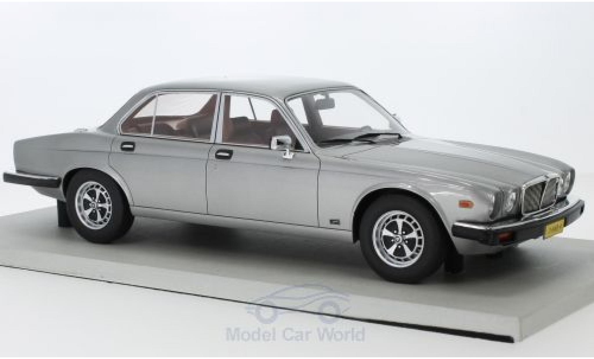 Jaguar XJ 6 1/18 Lucky Step Models 6 grigio 1982 modellino in miniatura