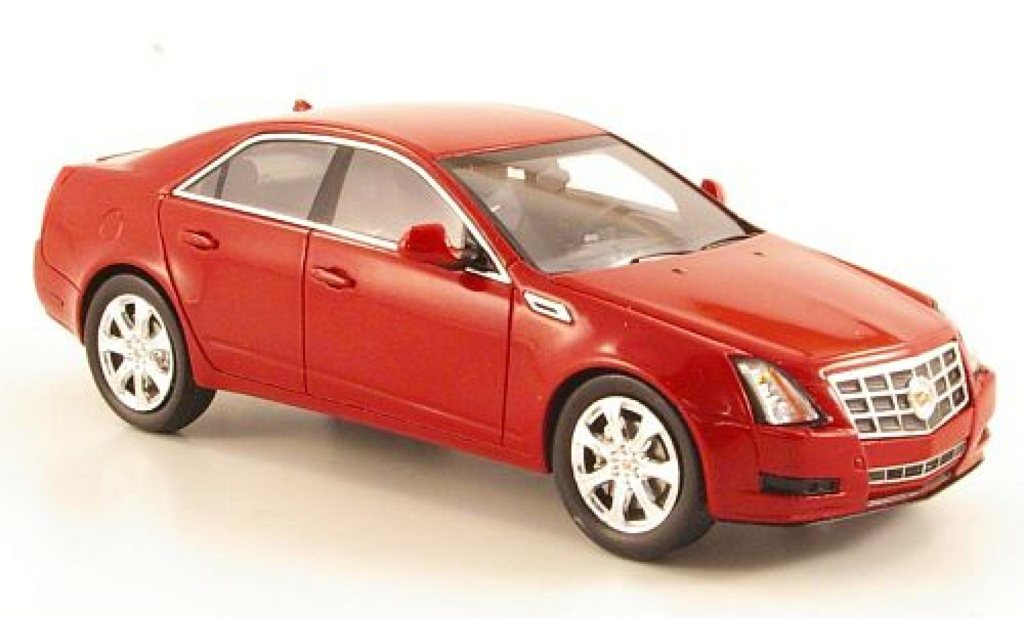 Cadillac CTS 1/43 Luxury Collectibles Sport Sedan rosso 2011 modellino in miniatura