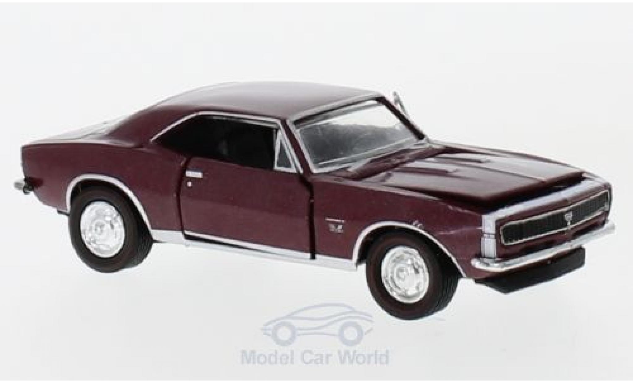 Chevrolet Camaro RS 1/64 M2 Machines SS/RS 396 metallico rosso 1967 modellino in miniatura