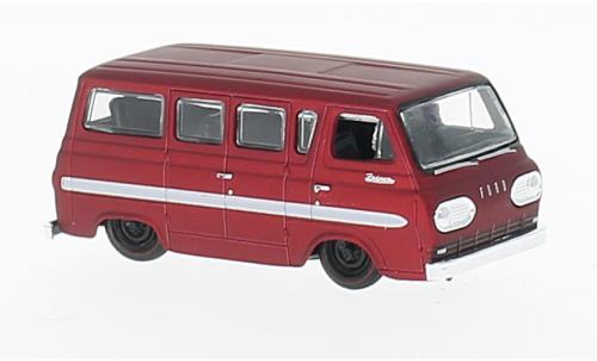 Ford Falcon 1/64 M2 Machines Club Wagon rosso 1965 modellino in miniatura