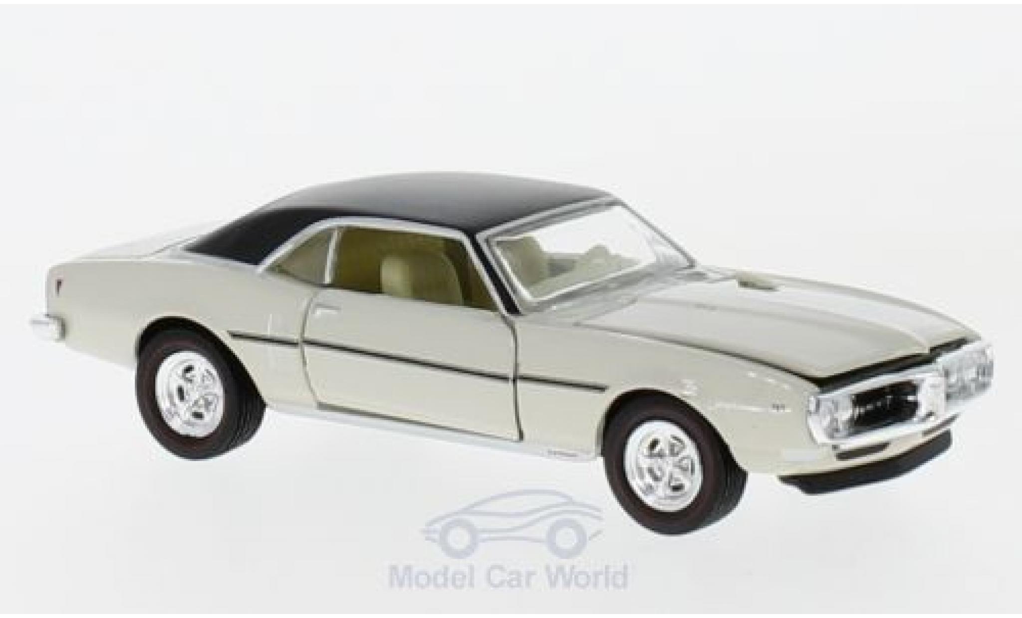 Pontiac Firebird 1/64 M2 Machines Sprint beige/nero 1968 modellino in miniatura