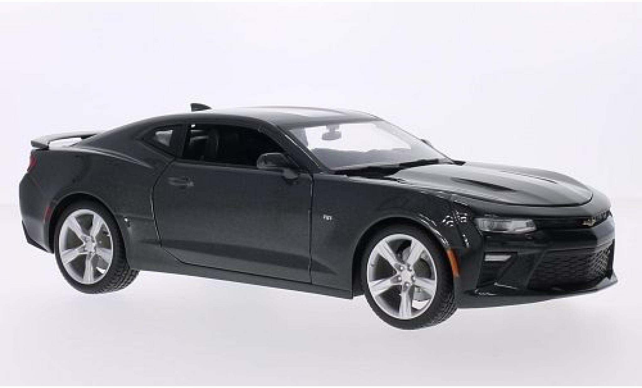 Chevrolet Camaro 1/18 Maisto SS metallico grigio 2016 modellino in miniatura