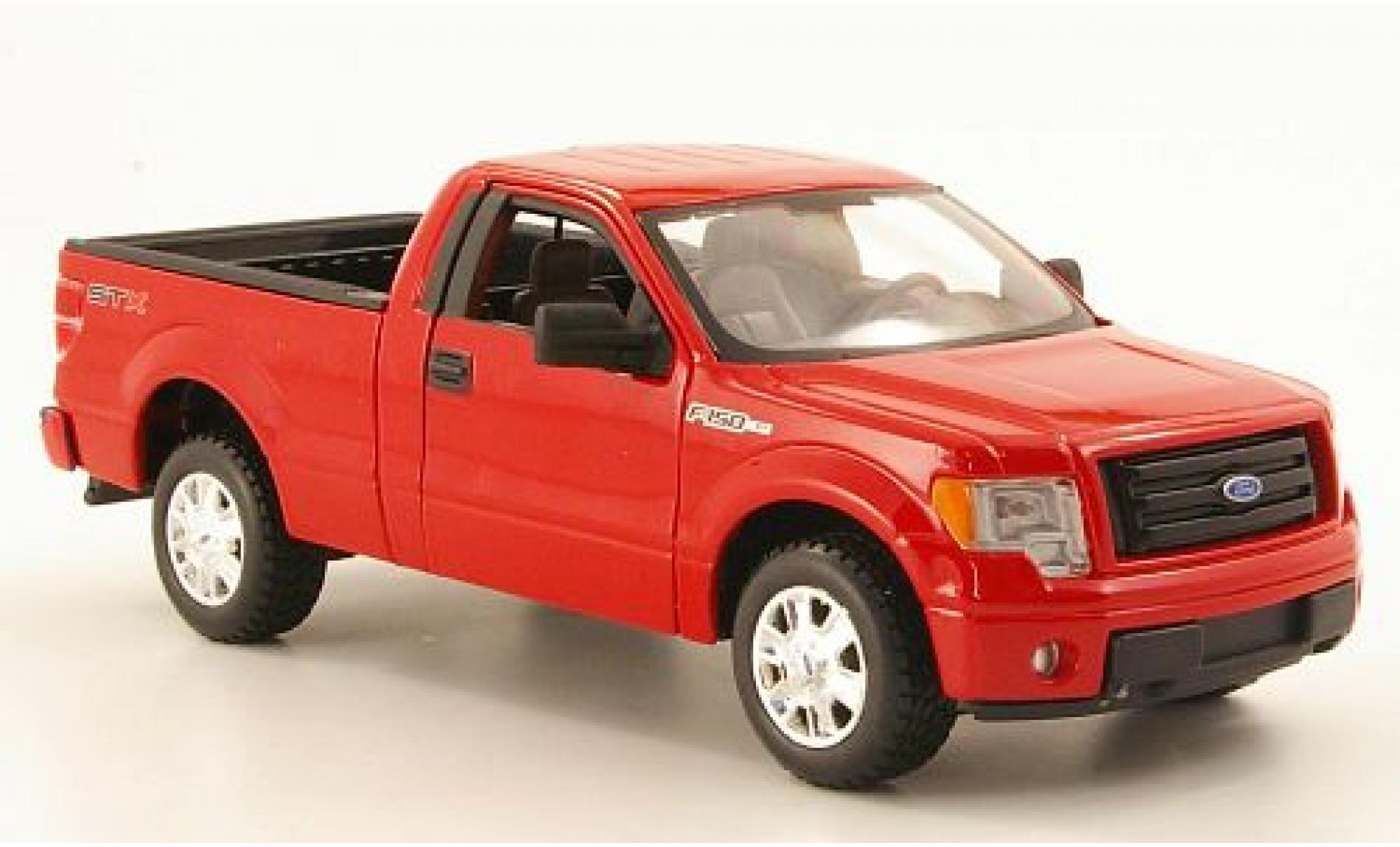 Ford F-1 1/24 Maisto 50 STX rosso 2010 1:27 sans Vitrine modellino in miniatura