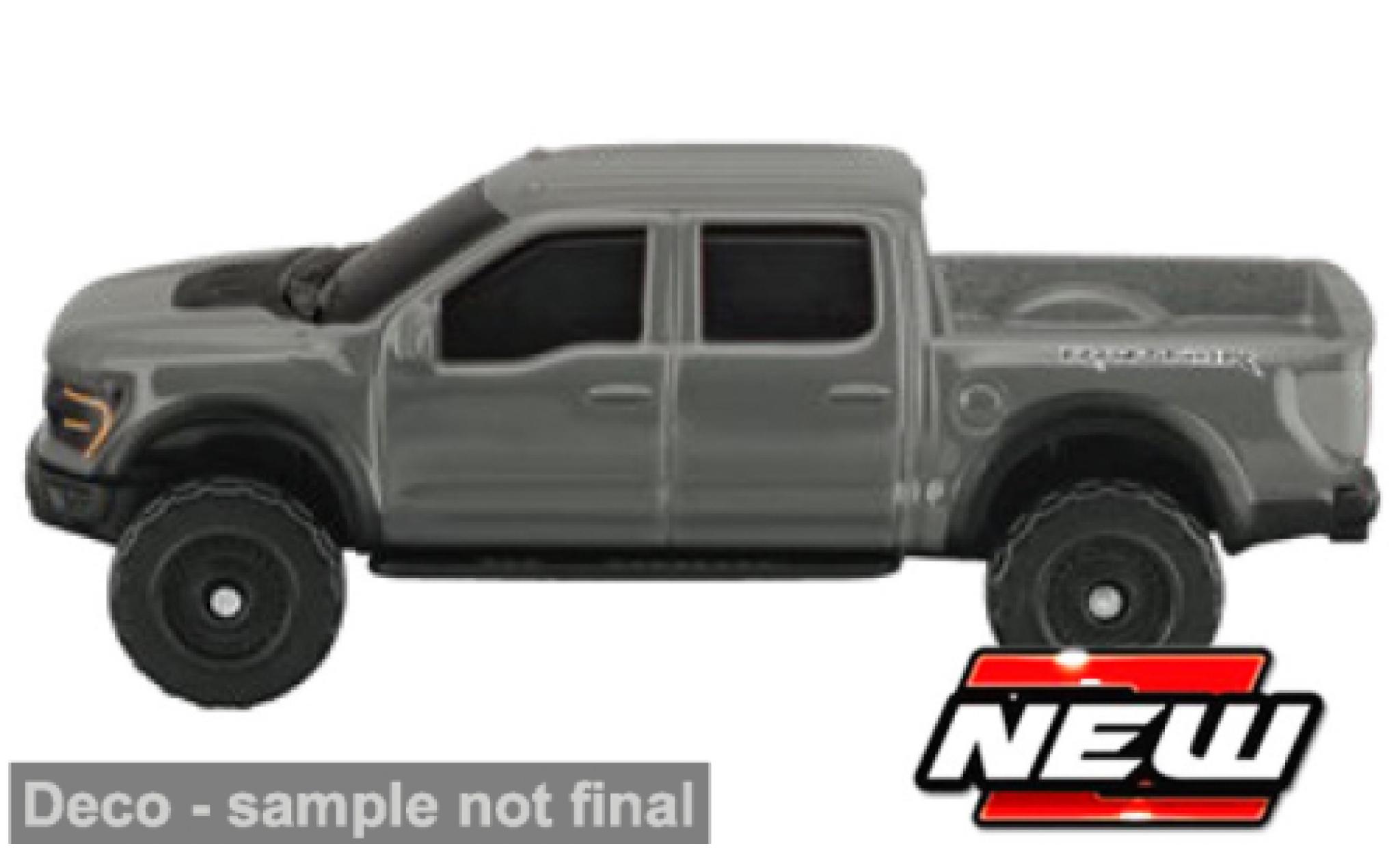 Ford F1 1/64 Maisto 50 Raptor grau 2021 1:64 modellino in miniatura