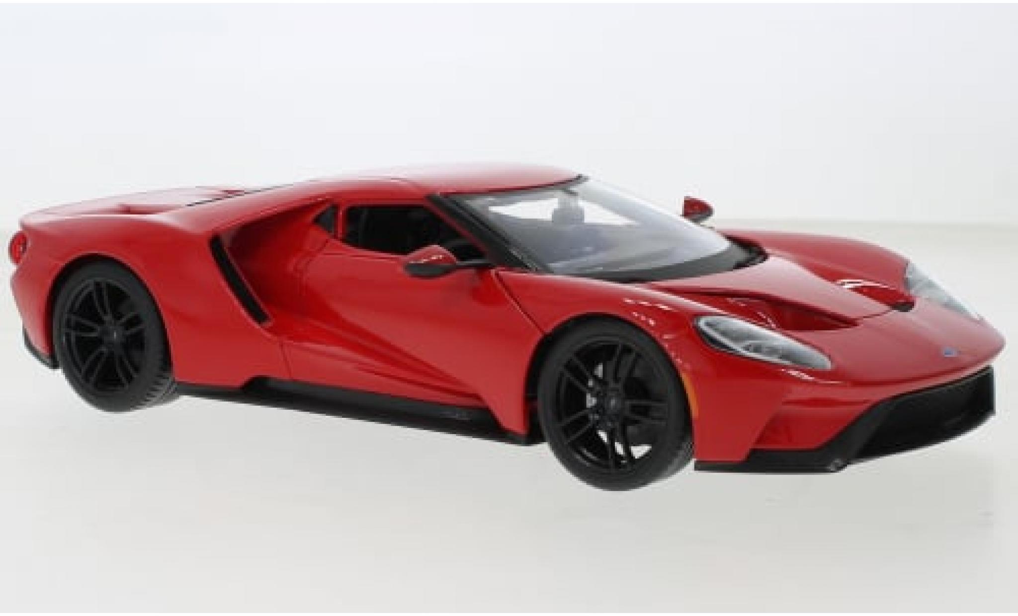 Ford GT 1/18 Maisto rot 2017 1:18 modellino in miniatura