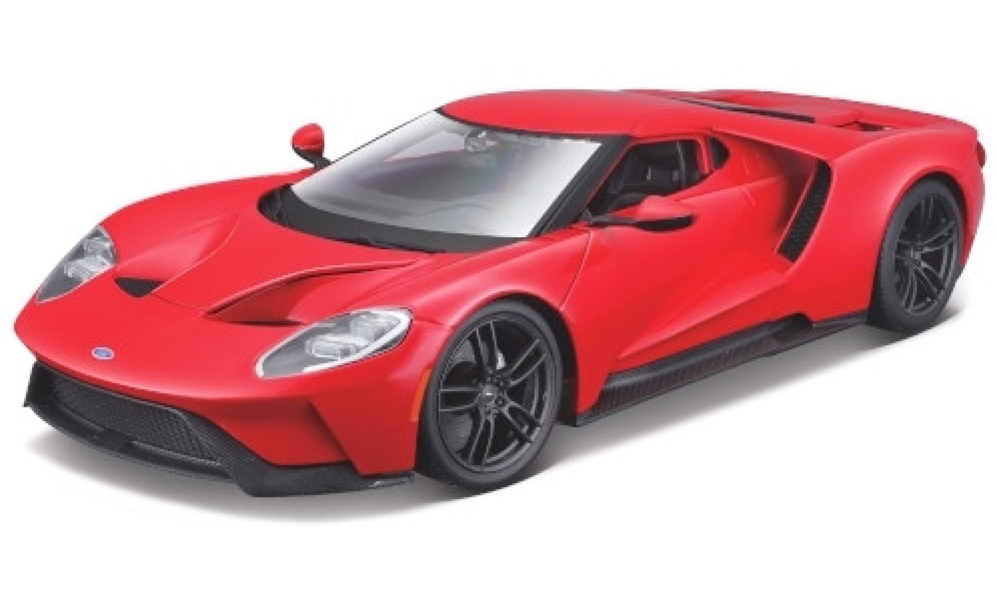 Ford GT 1/18 Maisto rosso 2017 modellino in miniatura