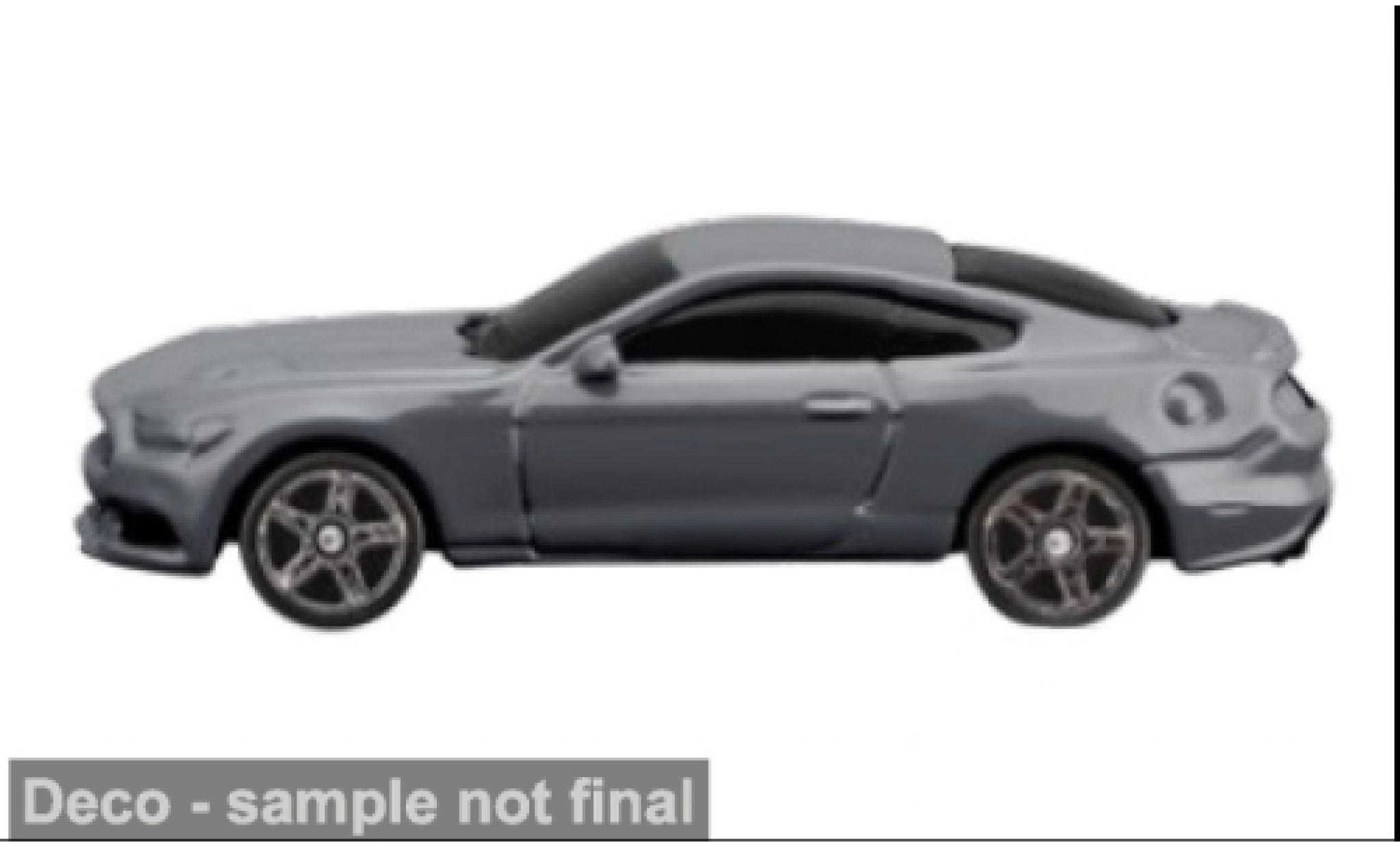 Ford Mustang 1/64 Maisto GT grau 2015 1:64 modellino in miniatura