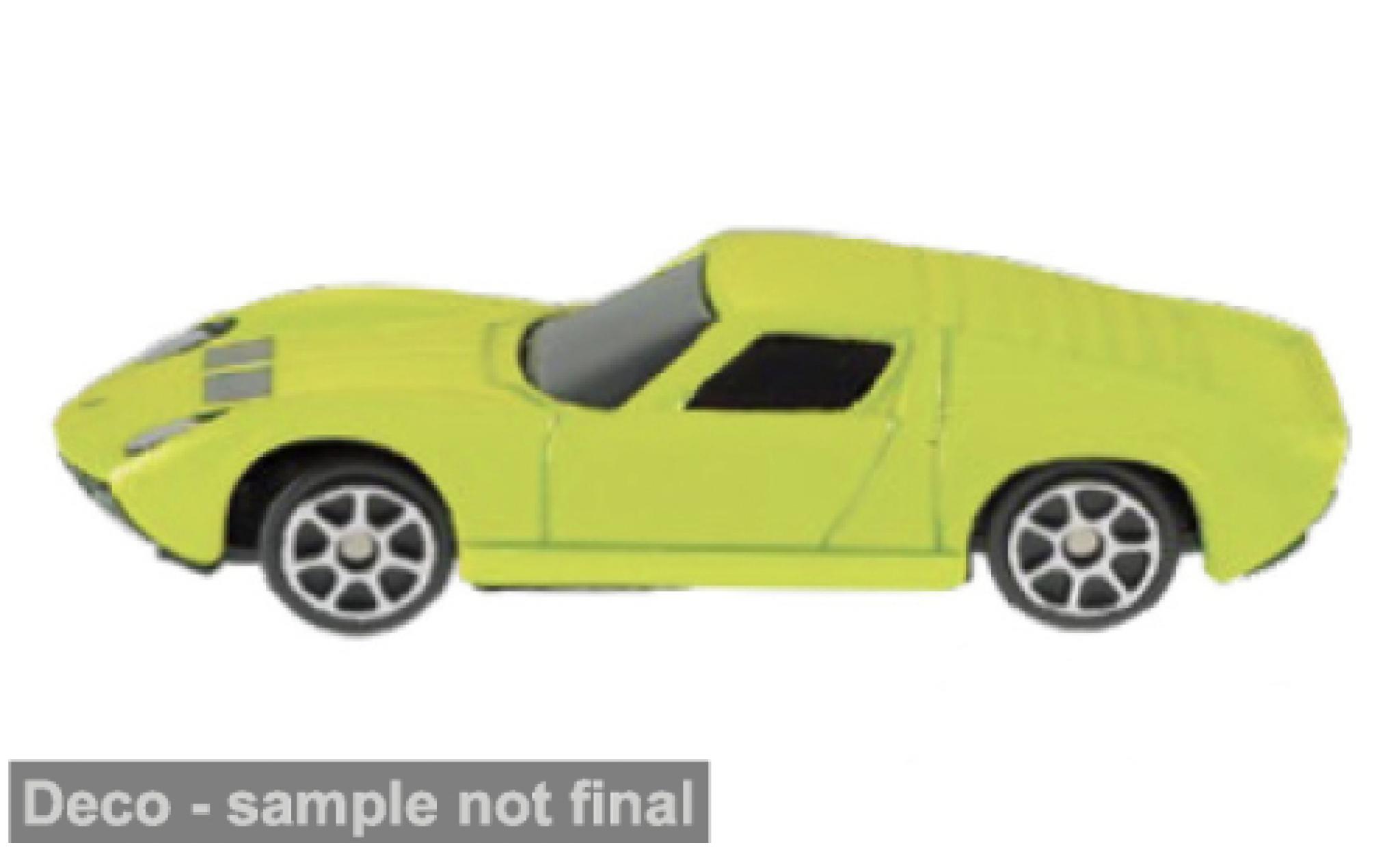 Lamborghini Miura 1/64 Maisto grün 1966 1:64 modellino in miniatura